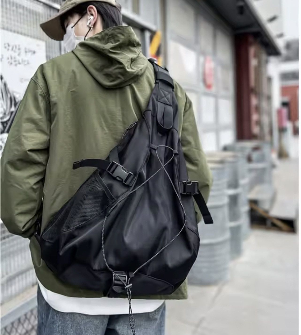 Japanese Brand Fujimori x Miura Black Over Shoulder Bag Size ONE SIZE - 1 Thumbnail