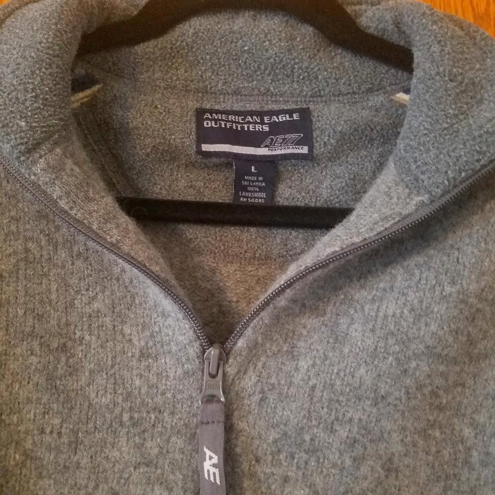 Designer American Eagle 100% Lambswool Pullover Size Large Size US L / EU 52-54 / 3 - 2 Thumbnail