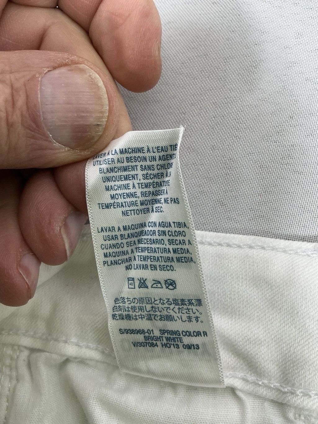Old Navy Woman's Old Navy The Rock Star White Jeans 6 Ankle Size 28" / US 6 / IT 42 - 5 Thumbnail