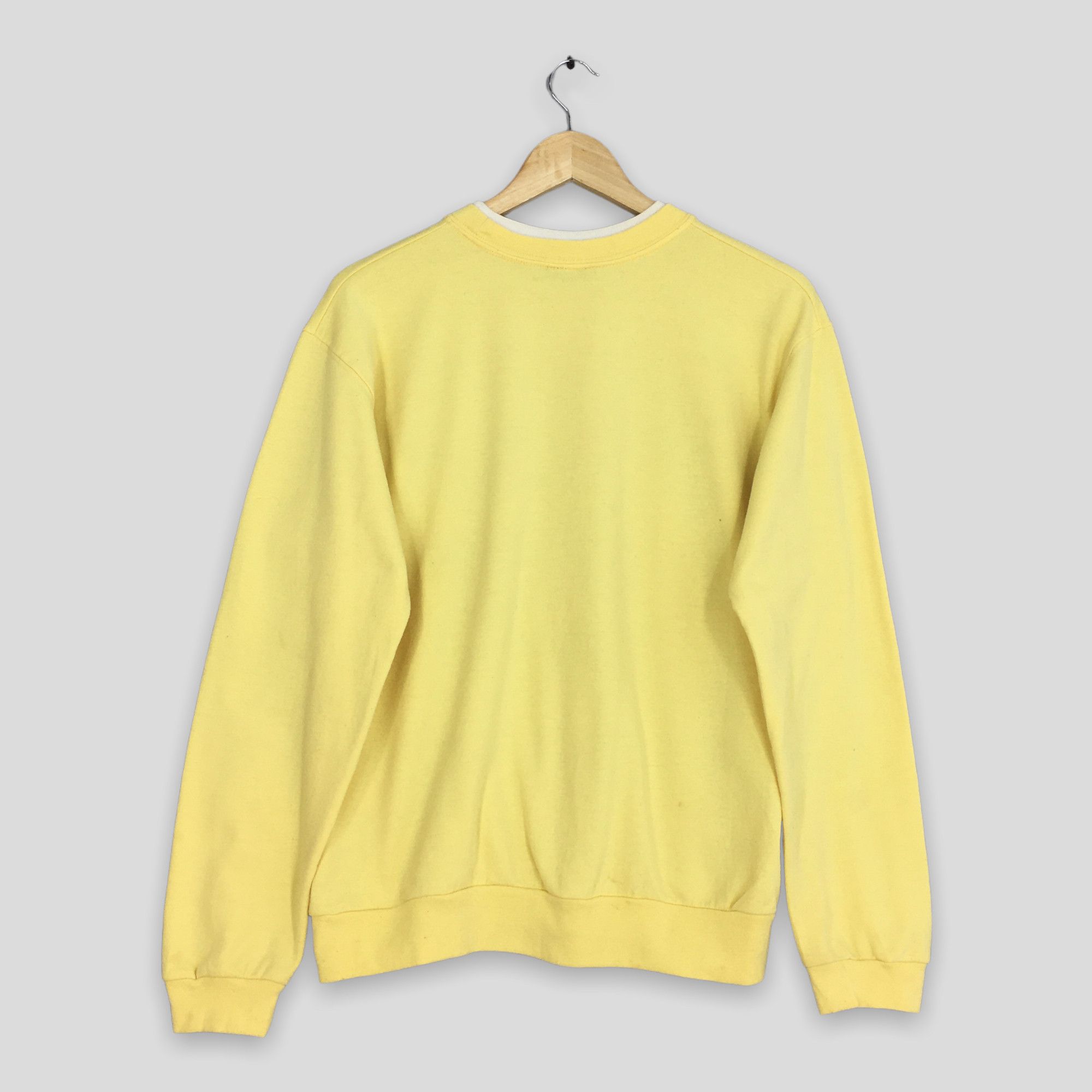 Habitat Vintage 90s Morning Sun Birds Yellow Sweatshirt Medium Size US M / EU 48-50 / 2 - 6 Thumbnail