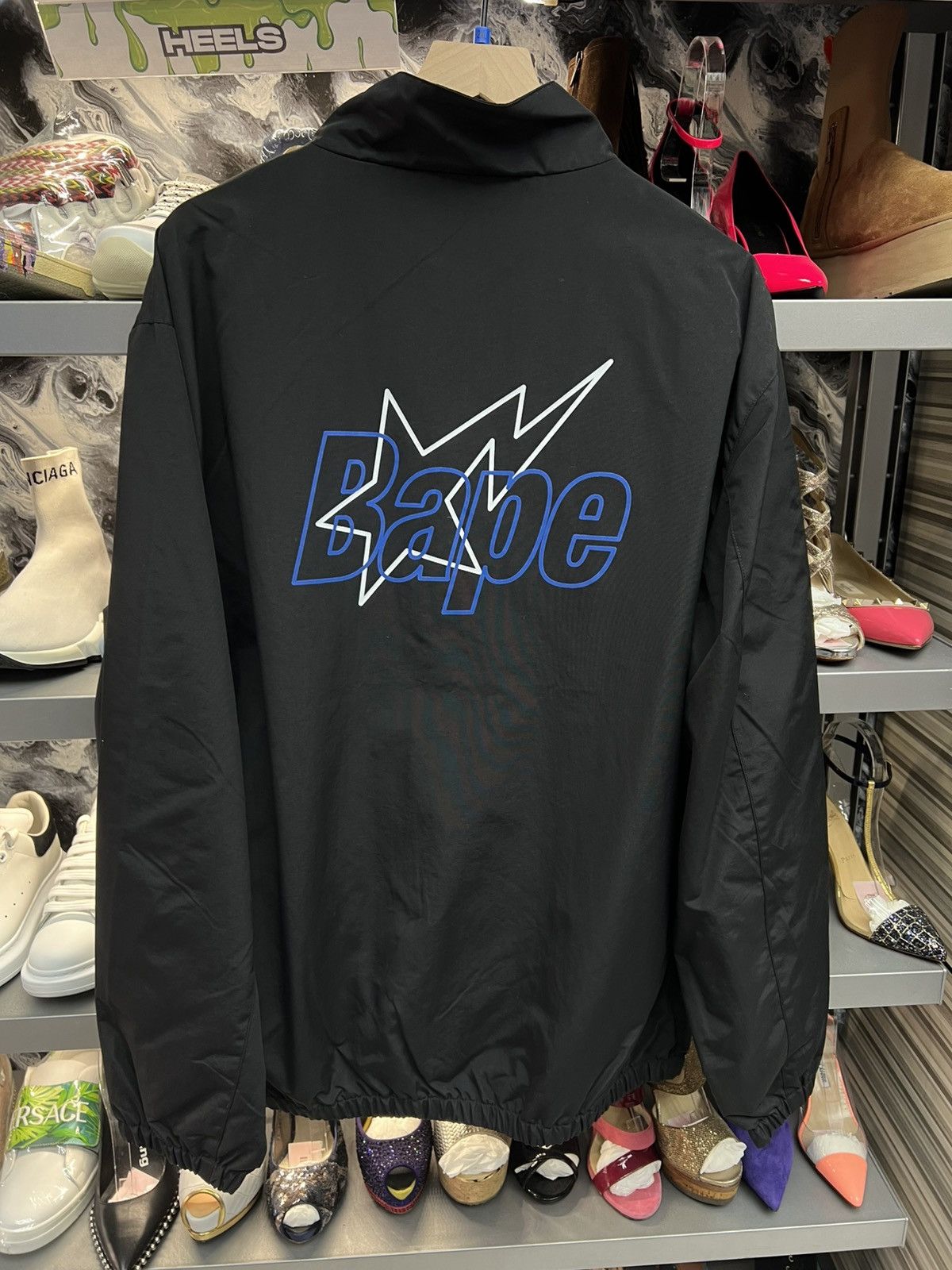 Bape Bape Black Jacket Size US XXL / EU 58 / 5 - 2 Thumbnail