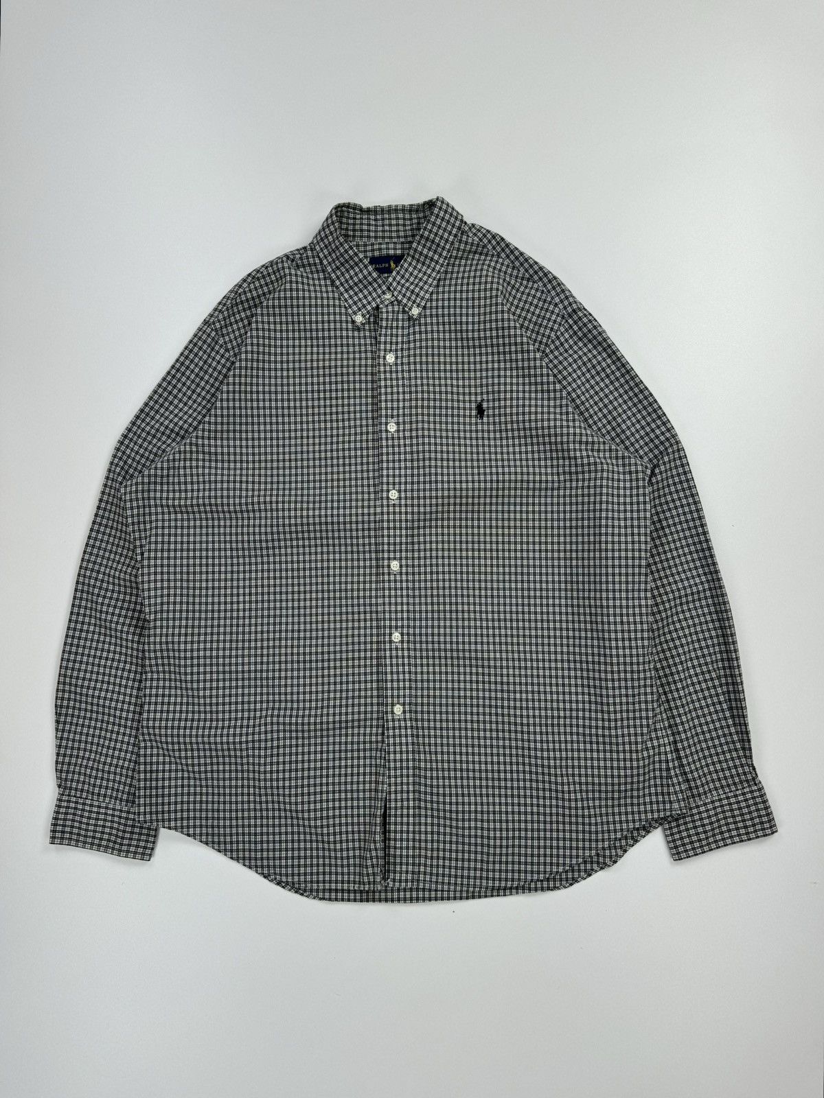 Polo Ralph Lauren Polo Ralph Laurent checkered button down Shirt Long sleeve Size US XL / EU 56 / 4 - 3 Thumbnail