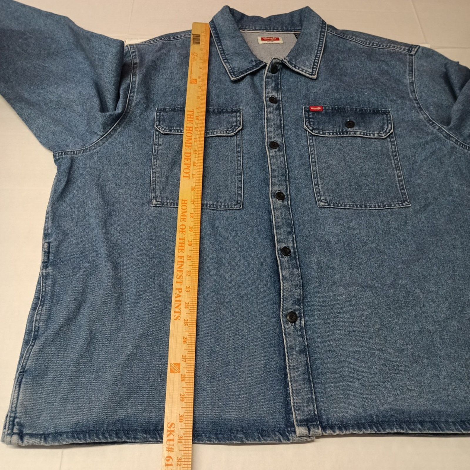 Wrangler Wrangler Denim Jacket Overshirt Outdoor Shacket Size 3XL Size US XXL / EU 58 / 5 - 7 Thumbnail
