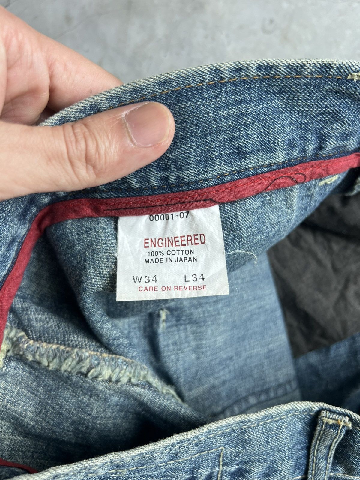 Levi's Levis Engineered Twisted Jeans Tag W34 Actual 35x30.5 Size US 34 / EU 50 - 7 Thumbnail