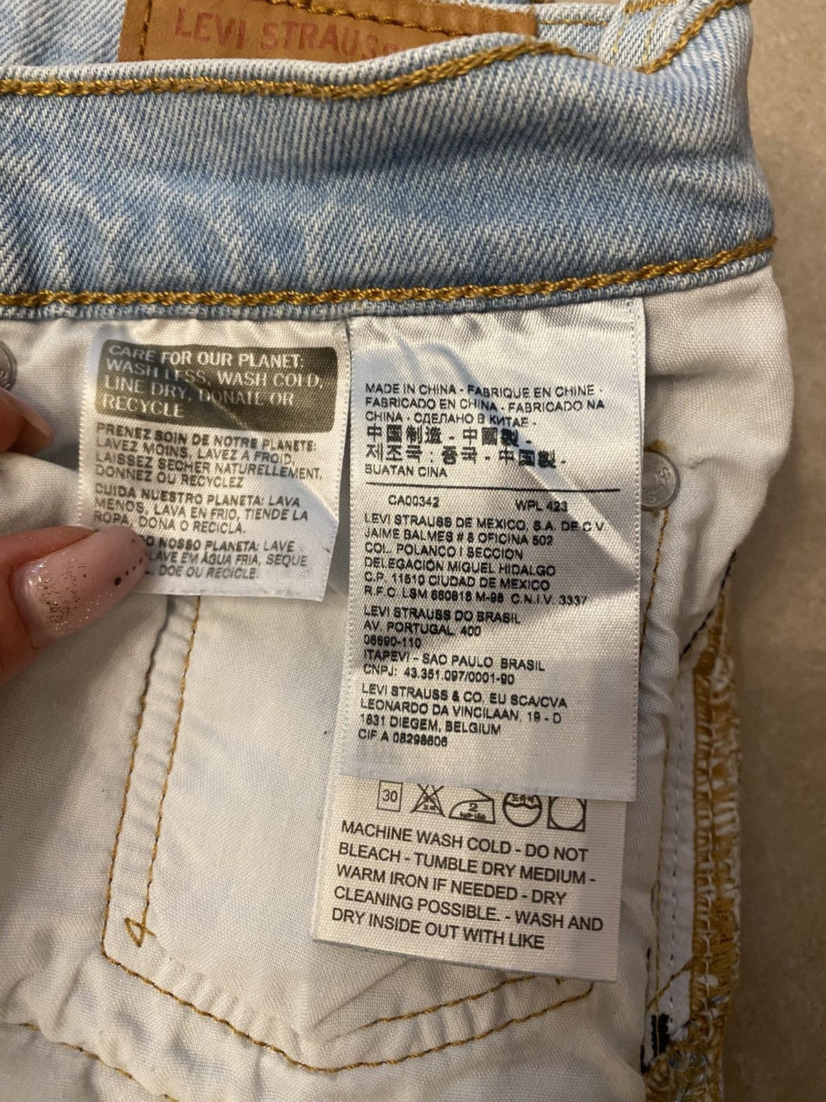 Levi's Levi’s 501 Premium Jeans W27 L28 Size 27" / US 4 / IT 40 - 4 Thumbnail