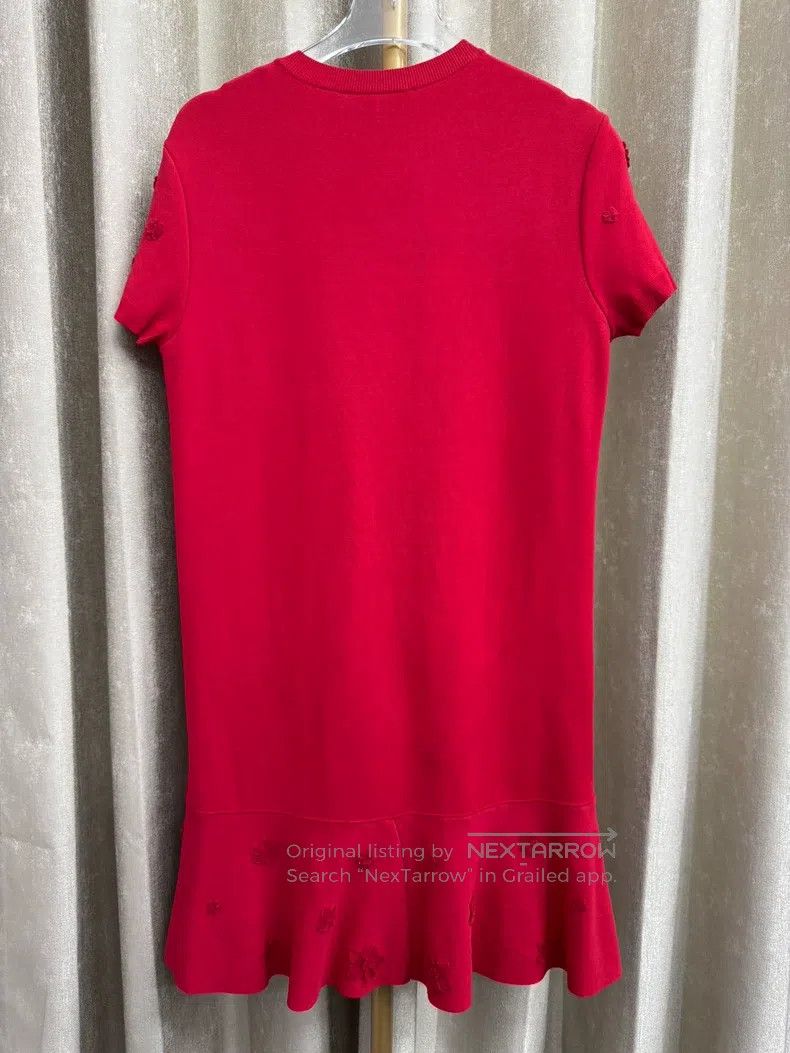 Valentino Valentino Red knitted dress Size S / US 4 / IT 40 - 6 Thumbnail