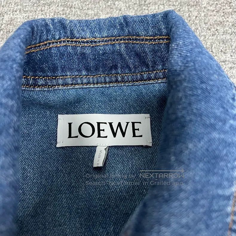 Loewe Loewe Leather label color block, denim jacket Size XS / US 0-2 / IT 36-38 - 6 Thumbnail