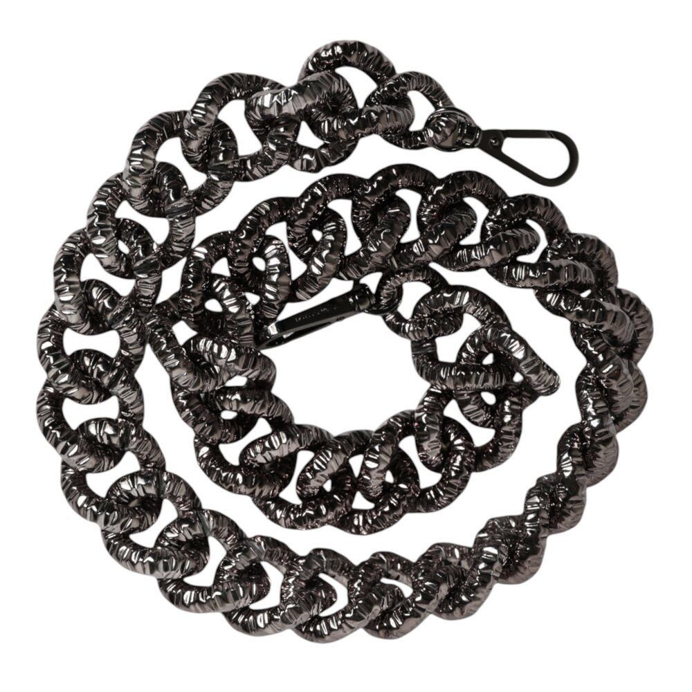 Dolce & Gabbana Dolce & Gabbana Black Chain Logo Engraved Bag Shoulder Strap Size ONE SIZE - 3 Thumbnail