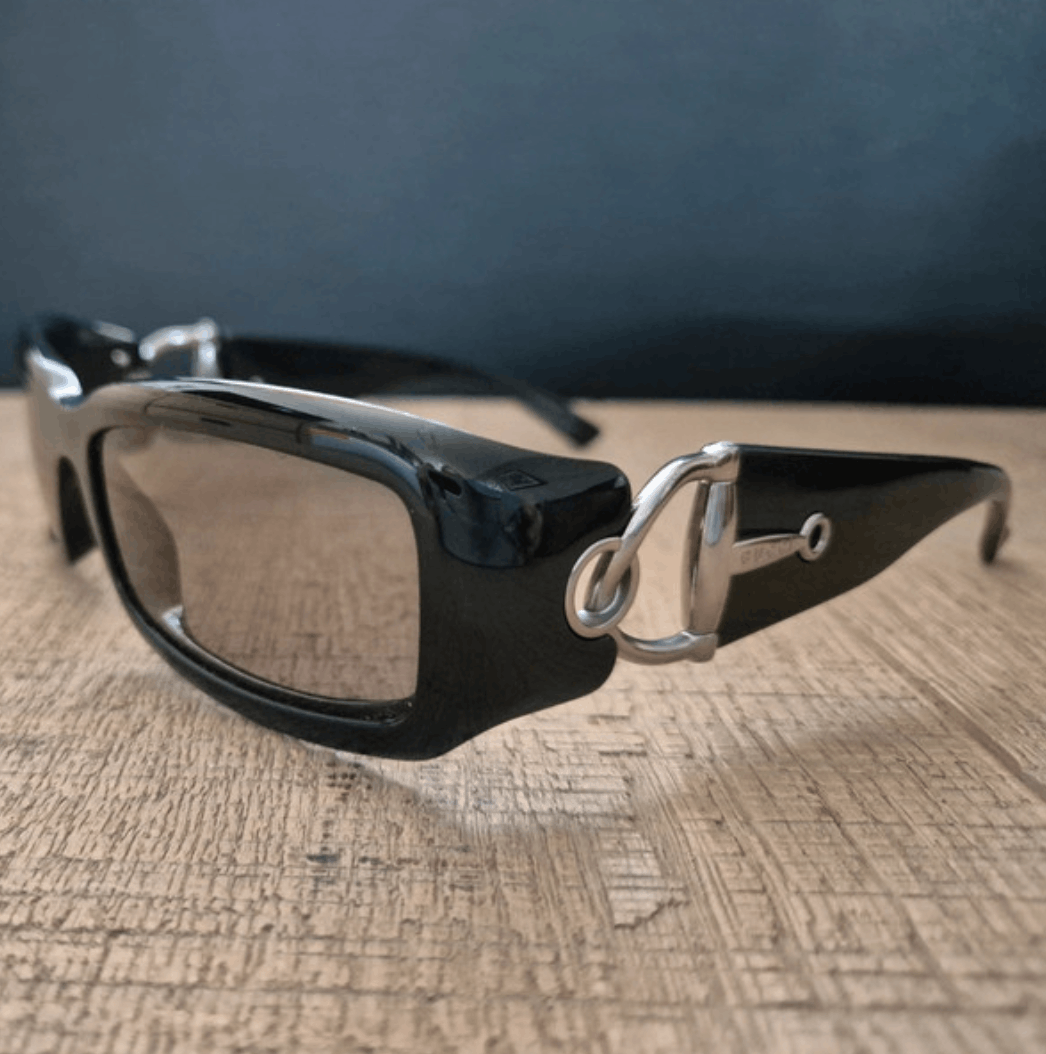 Gucci × Tom Ford × Vintage GUCCI Sunglasses Shield Rimless Wrap Ski Mask Tom Ford Era Size ONE SIZE - 1 Thumbnail