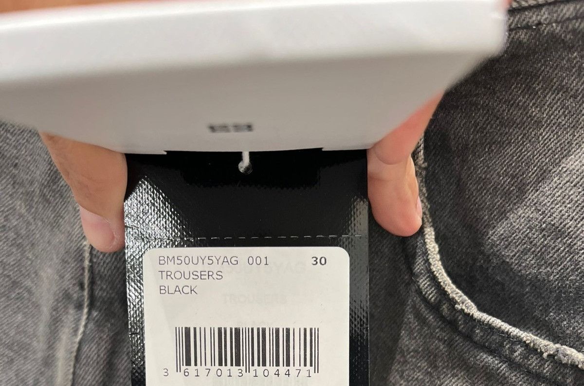 Givenchy oc11z0725 Jeans Trouser in Black Size US 30 / EU 46 - 7 Thumbnail