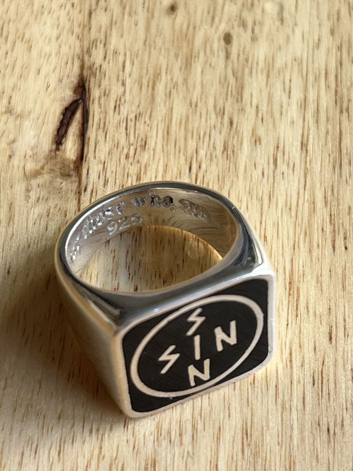 For Those Who Sin For Those Who Sin Sterling Silver Ring 2019 Size ONE SIZE - 4 Thumbnail