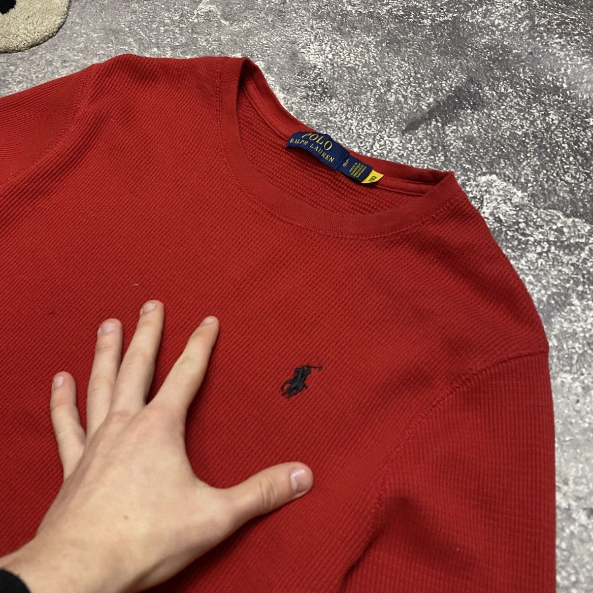 Vintage Vintage Polo Ralph Lauren small pony basic sweater Size US L / EU 52-54 / 3 - 3 Thumbnail