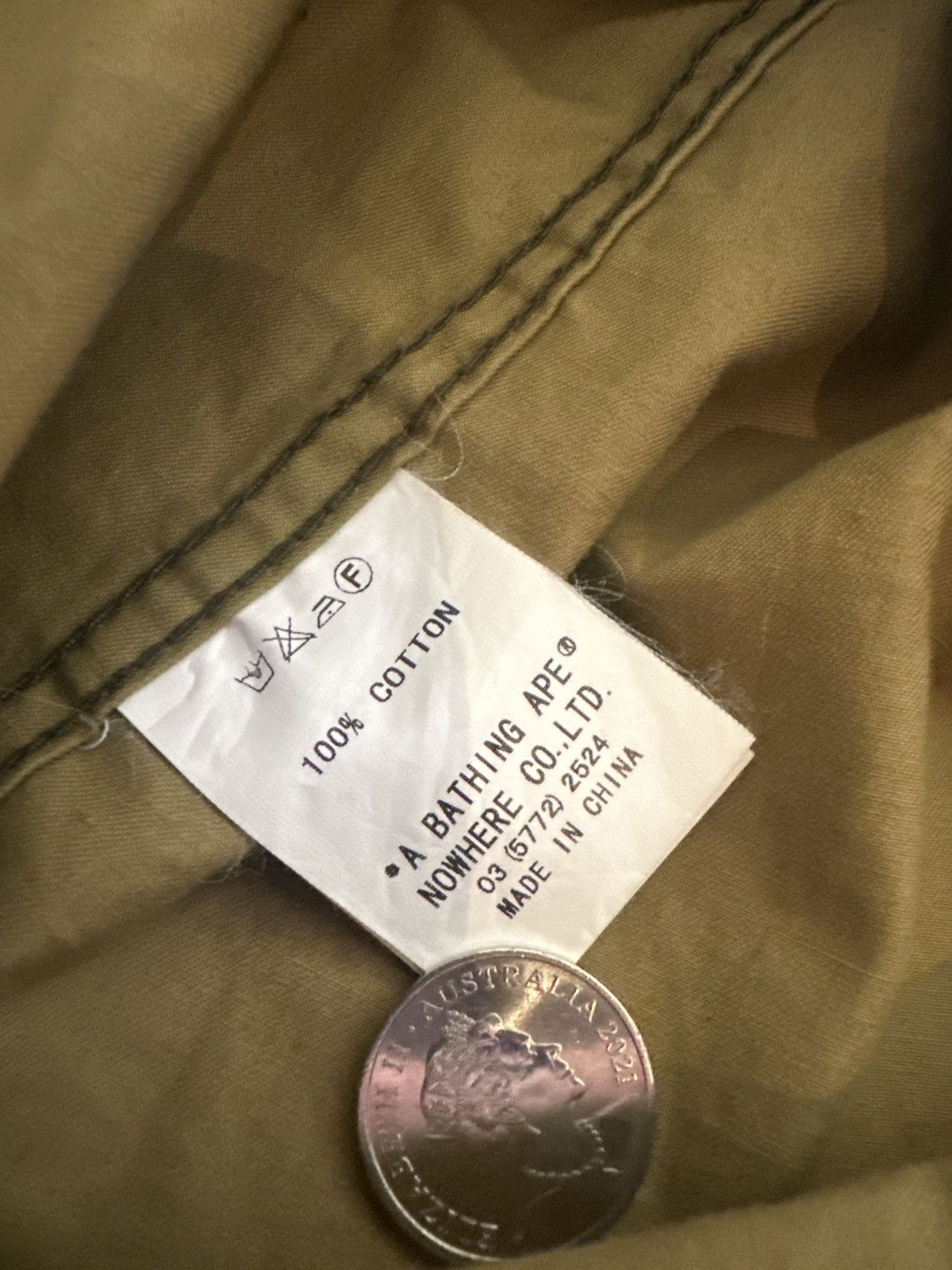 Bape Bape military long sleeve shirt Size US M / EU 48-50 / 2 - 8 Thumbnail