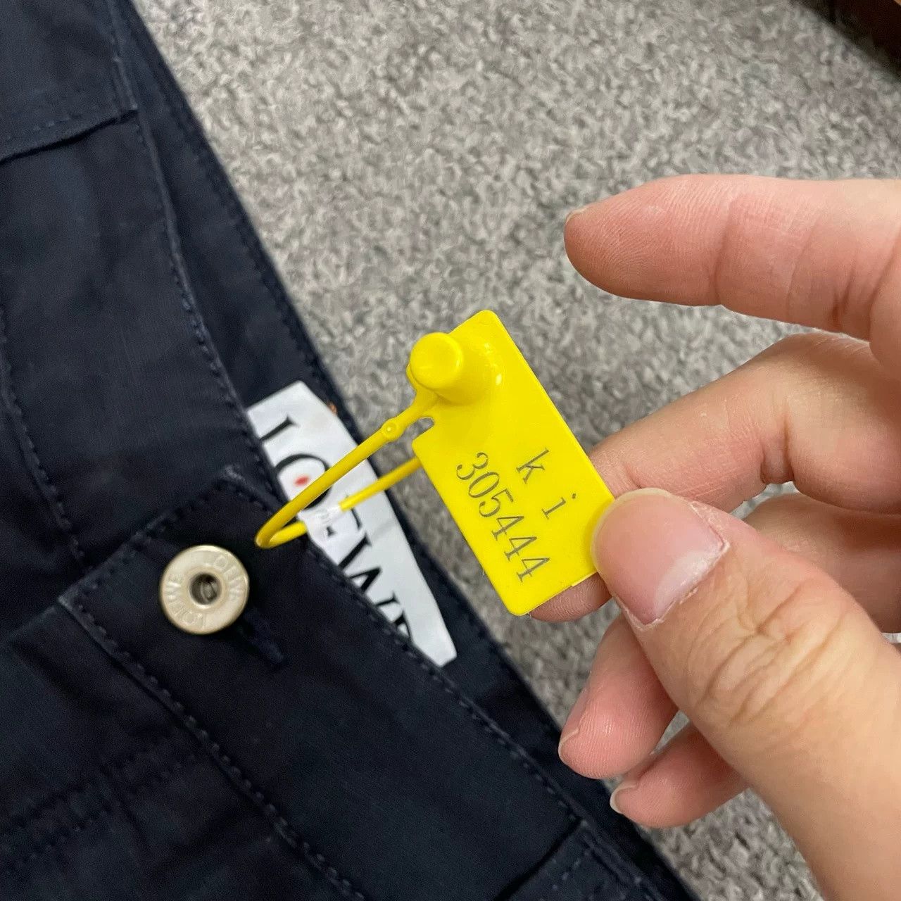 Loewe LOEWE Black Blue Cropped Pants Size US 28 / EU 44 - 6 Thumbnail