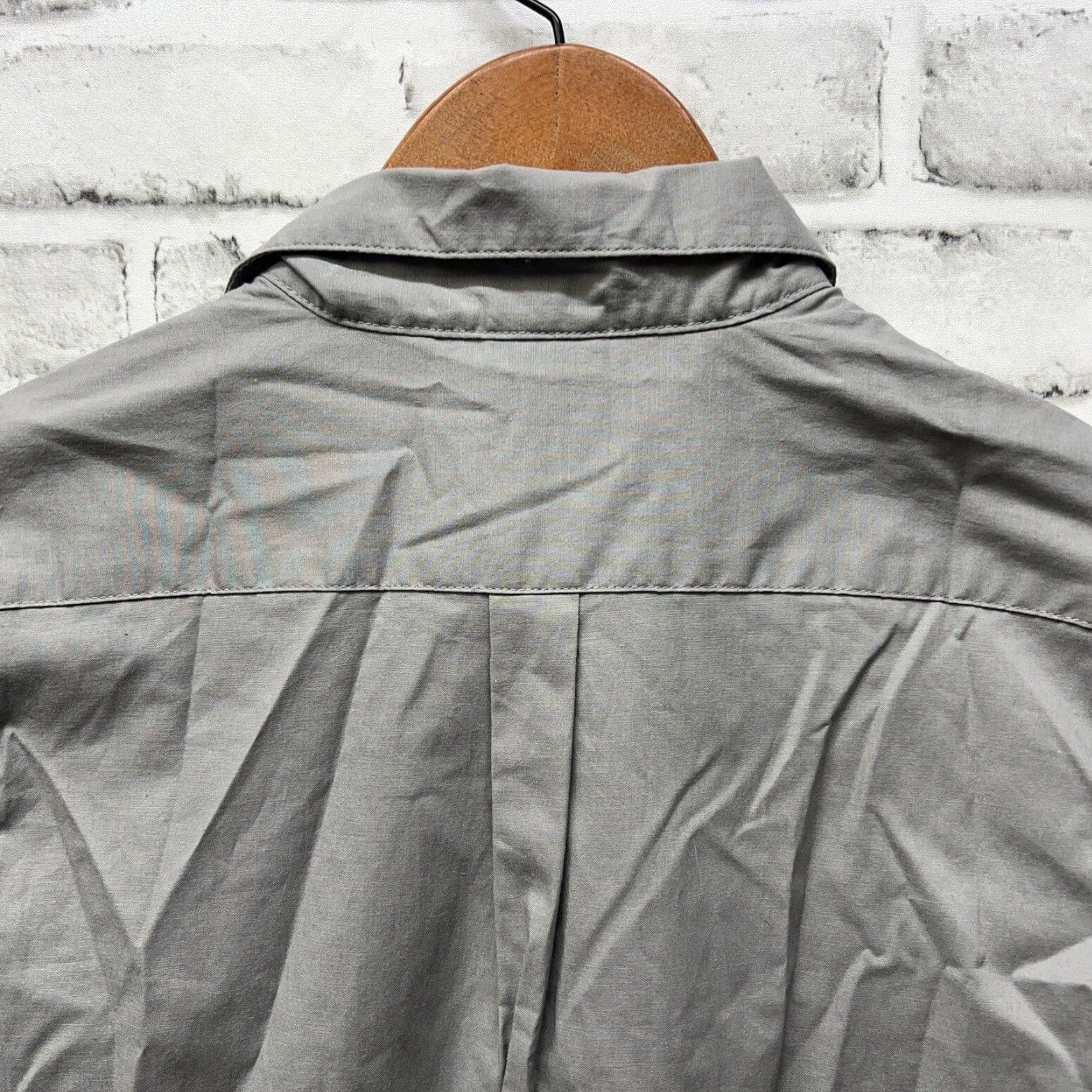 Vintage VINTAGE Tesla Women's Button-Up Shirt Gray Size S Size S / US 4 / IT 40 - 5 Thumbnail
