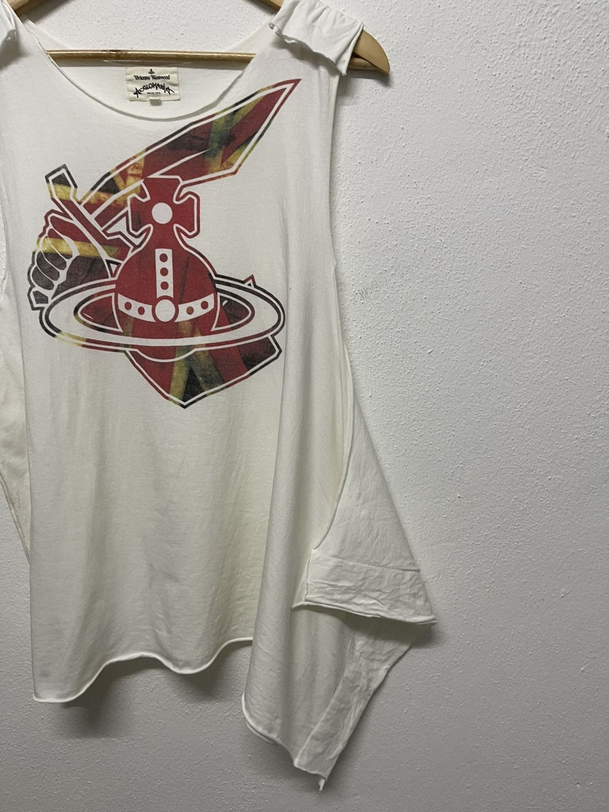 Vivienne Westwood 90s VIVIENNE WESTWOOD ANGLOMANIA SLEEVELESS UNISEX SIZE 48 Size US M / EU 48-50 / 2 - 4 Thumbnail