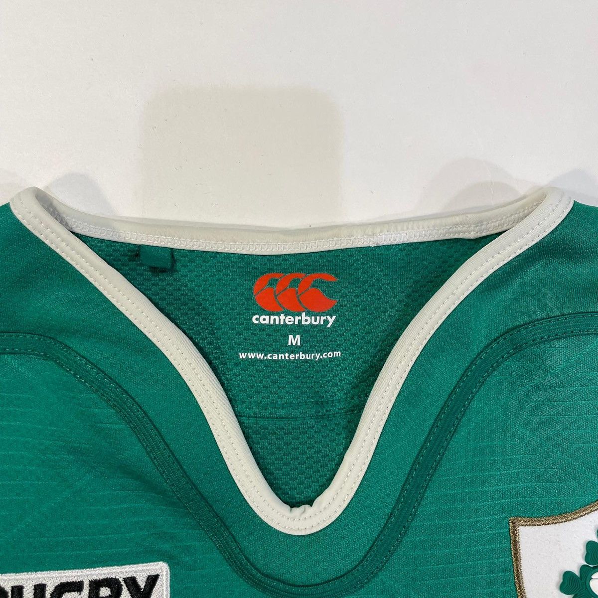 Canterbury of New Zealand Green Canterbury Ireland rugby jersey shirt tee sportswear Size US M / EU 48-50 / 2 - 7 Thumbnail