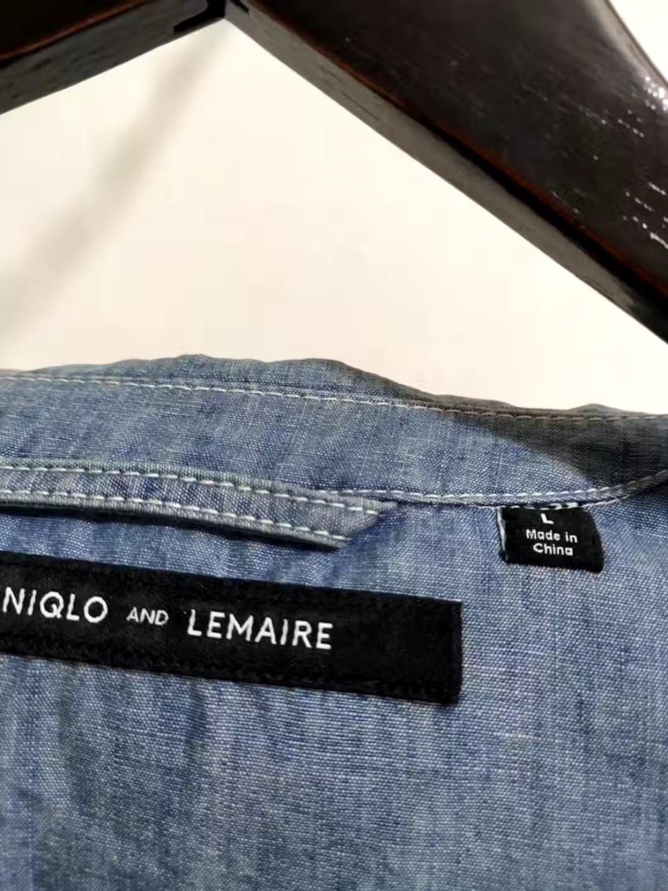 Lemaire × Uniqlo Uniqlo X Lemaire Chambray Classic Worker Jacket Size US L / EU 52-54 / 3 - 12 Thumbnail