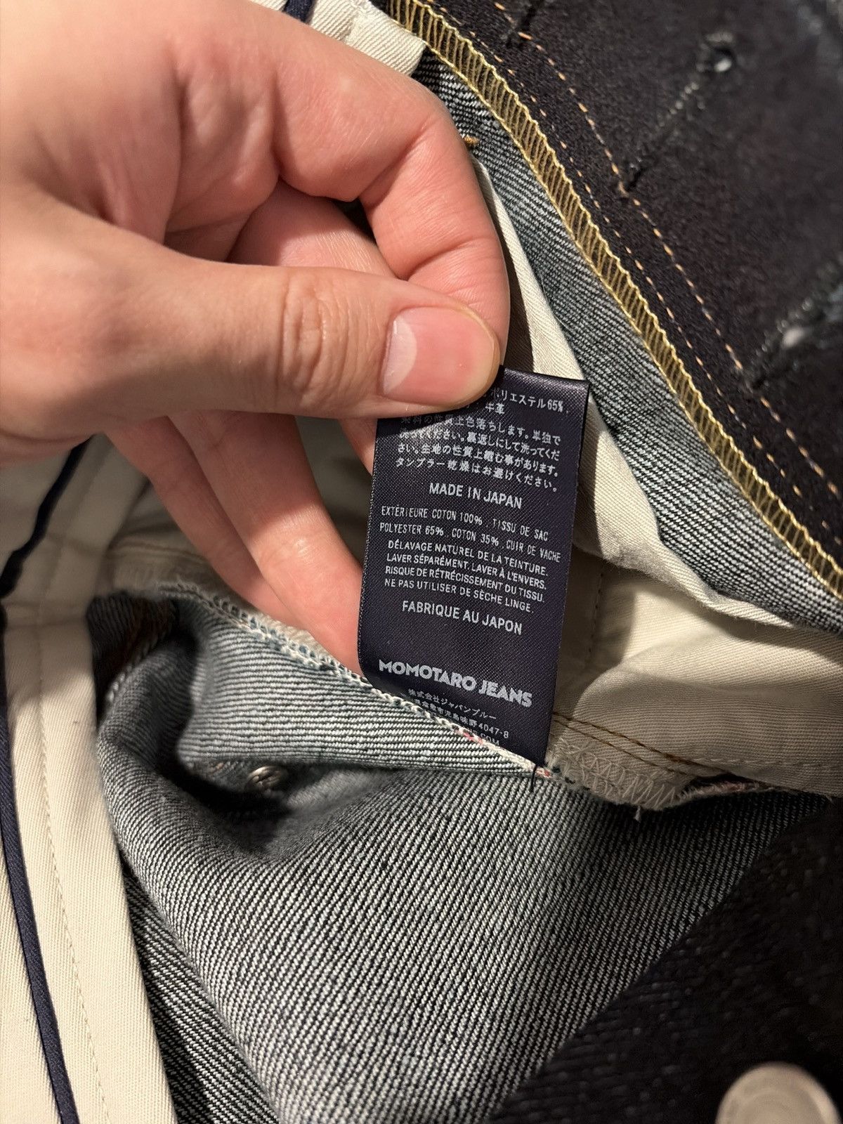 Momotaro Jeans Momotaro Jeans selvedge denim pants Size 29" - 7 Thumbnail