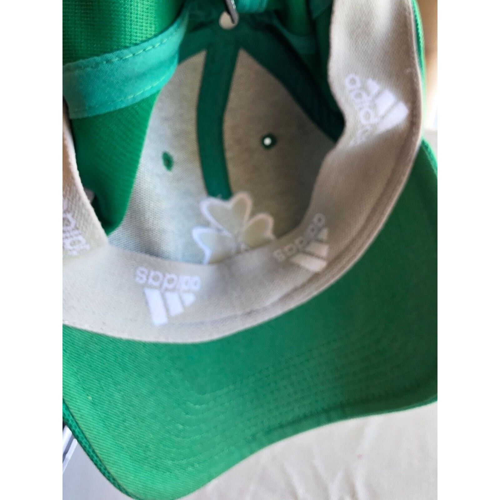 Adidas Adidas Green Clover Always Cool Adjustable Hat S/M Size ONE SIZE - 11 Thumbnail