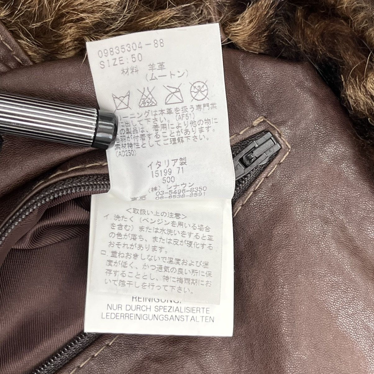 Japanese Brand Niblick Sheepskin Shearling Sun Faded Coat Size US M / EU 48-50 / 2 - 10 Thumbnail