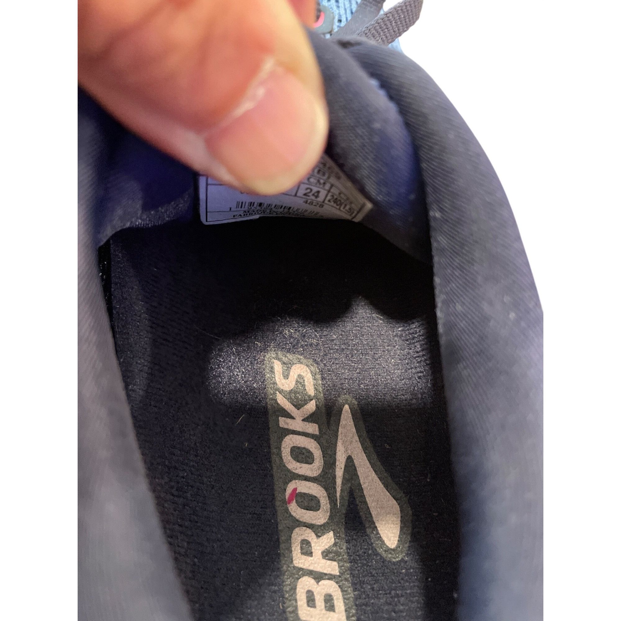 Brooks Brooks Ghost 15 wms blue pink low top walk running sneakers Size US 7 / IT 37 - 8 Thumbnail