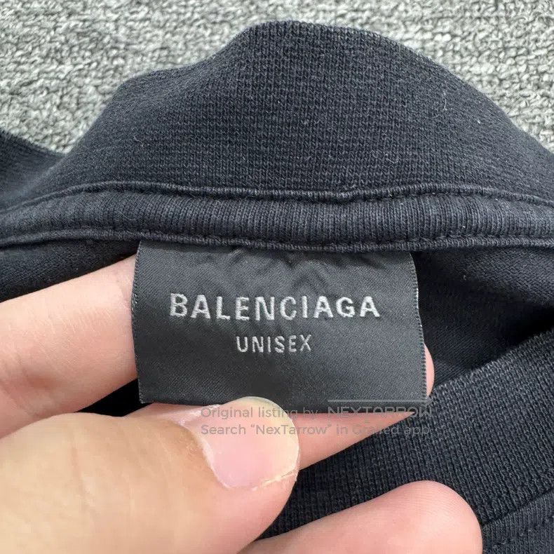 Balenciaga Balenciaga Lion head embroidered badge short-sleeve Size US L / EU 52-54 / 3 - 2 Thumbnail