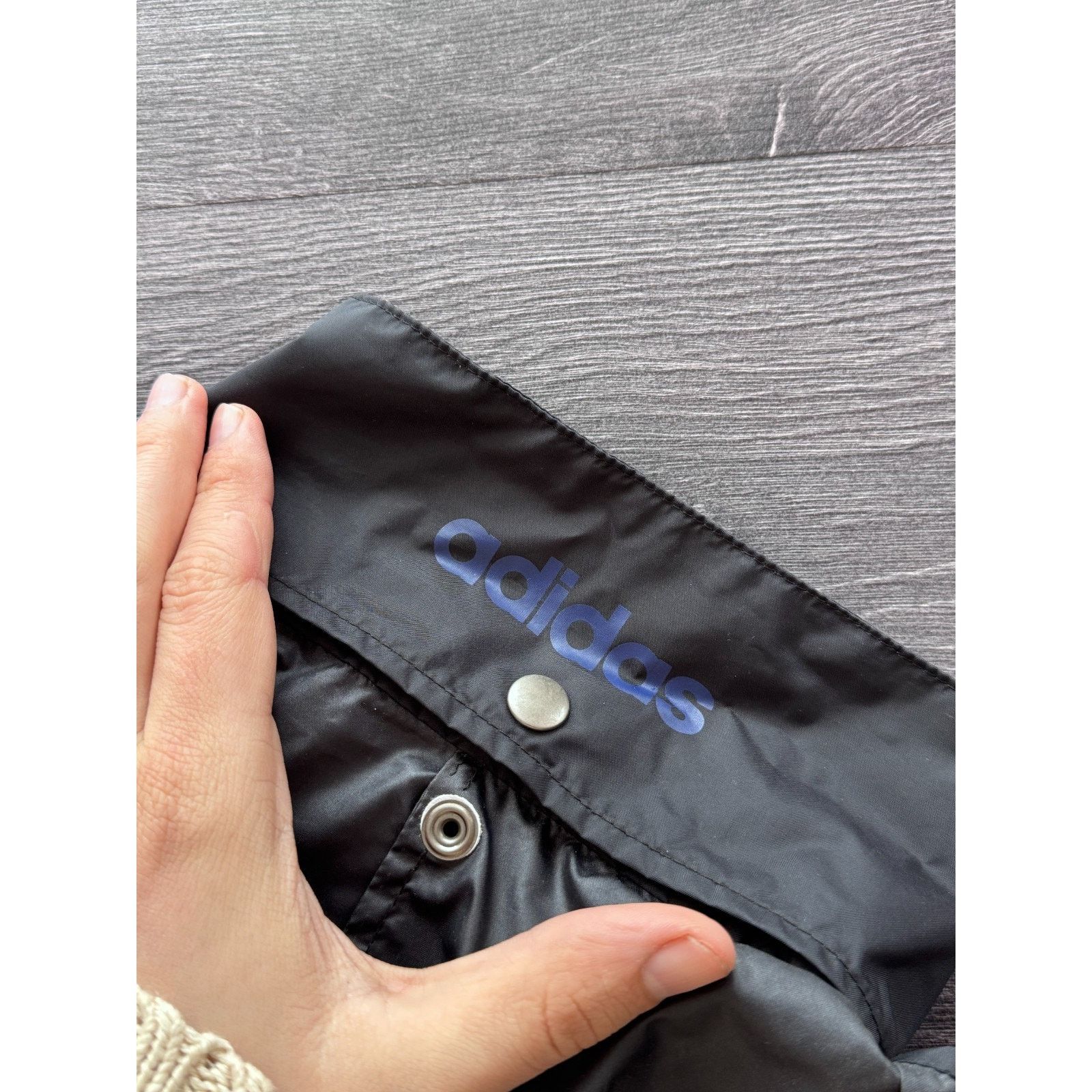 Adidas ADIDAS ORIGINAL MEN VINTAGE VTG 90'S RAIN TRACK JACKET Size US L / EU 52-54 / 3 - 3 Thumbnail