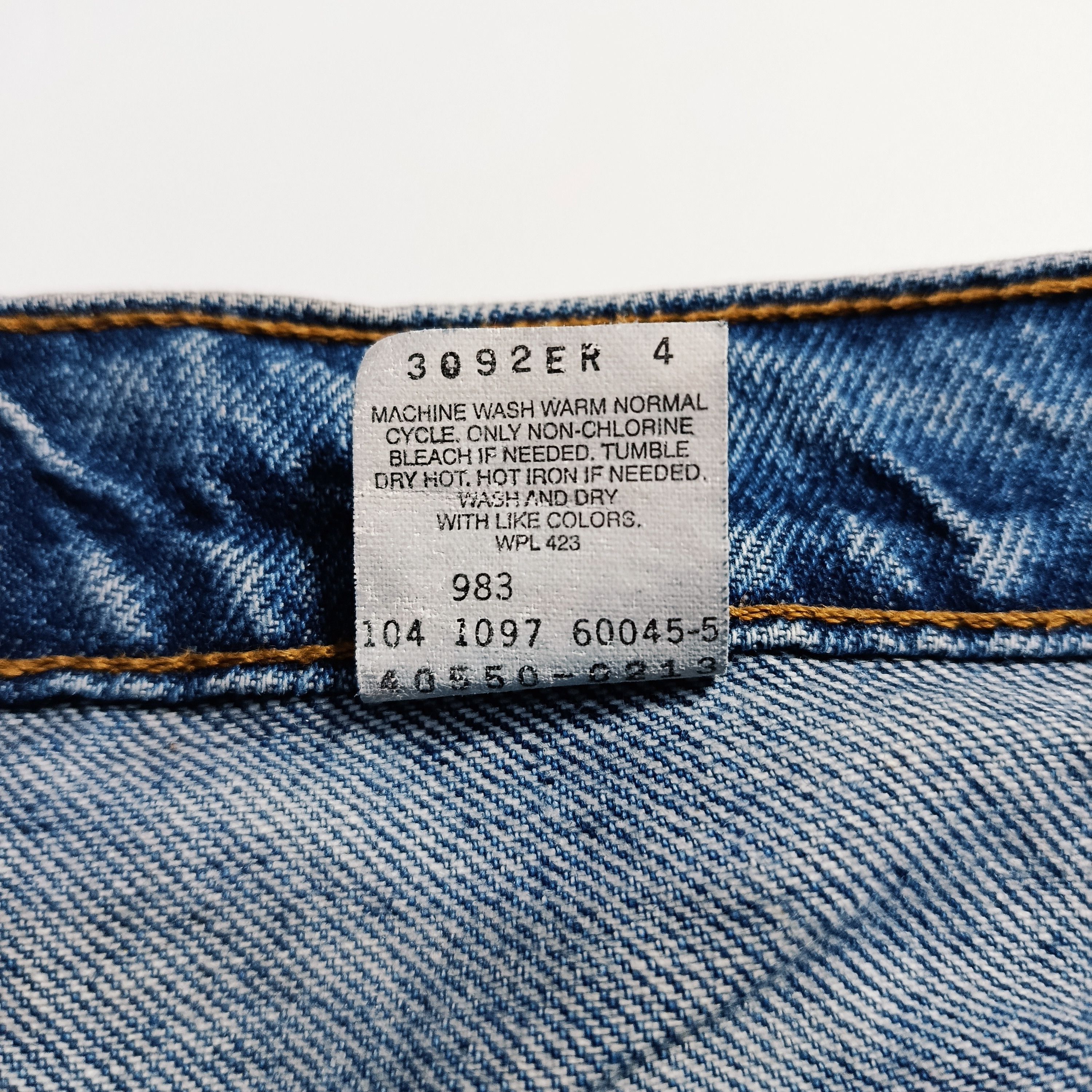 Levi's Vintage Levi’s 550 Orange Tab Jeans Size US 34 / EU 50 - 7 Thumbnail