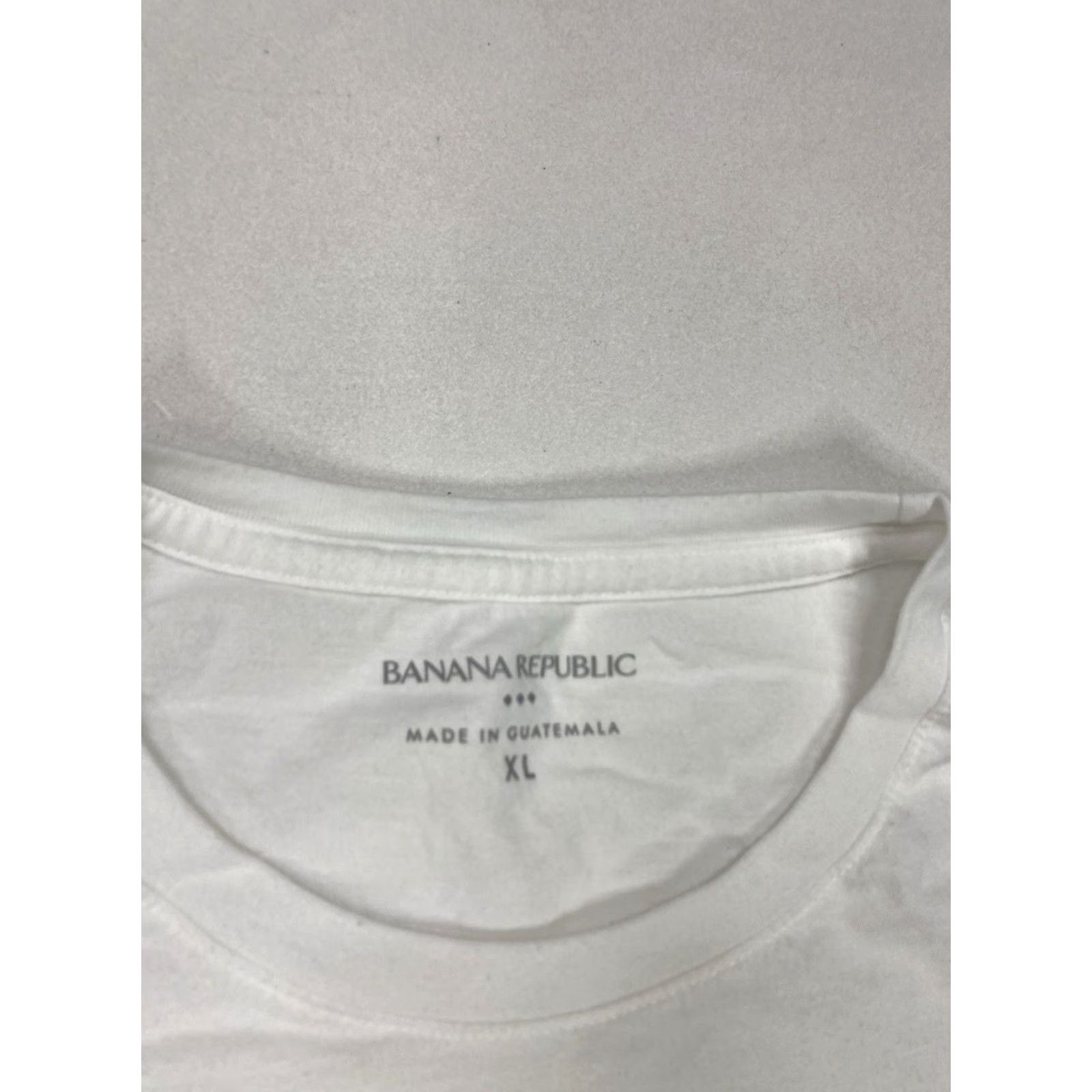 Banana Republic VINTAGE Banana Republic Graphic T-shirt Men XL White Short Sleeve Size US XL / EU 56 / 4 - 6 Thumbnail