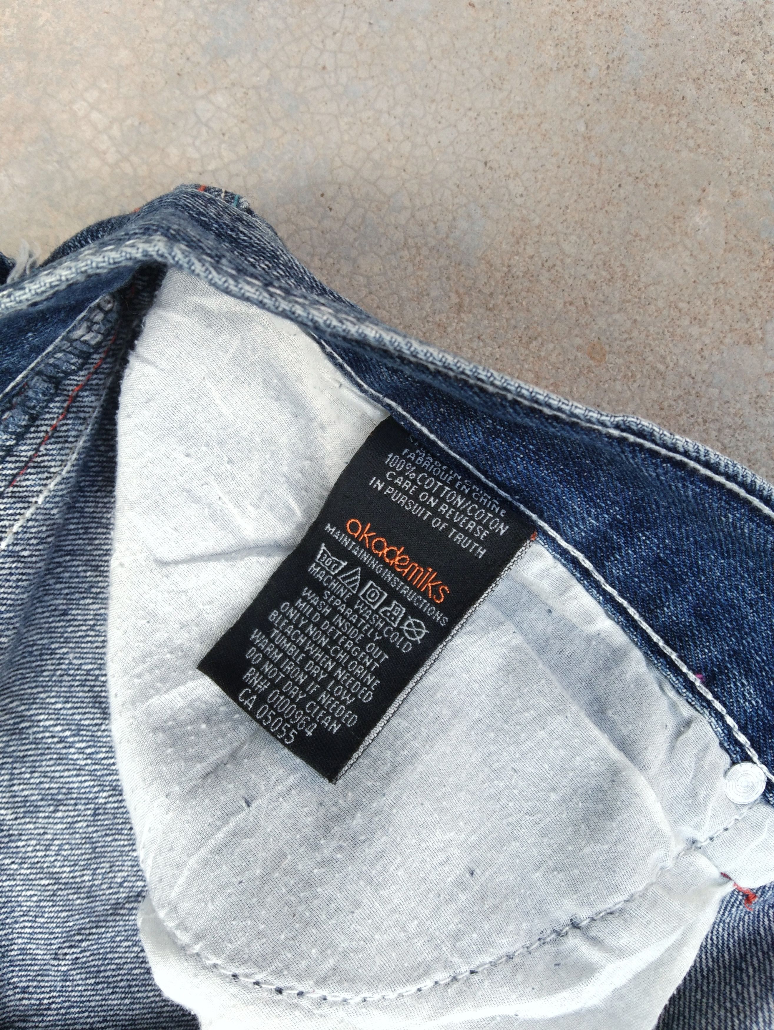 Akademiks Vintage Akademiks Baggy Jeans 38x28 Size US 38 / EU 54 - 7 Thumbnail