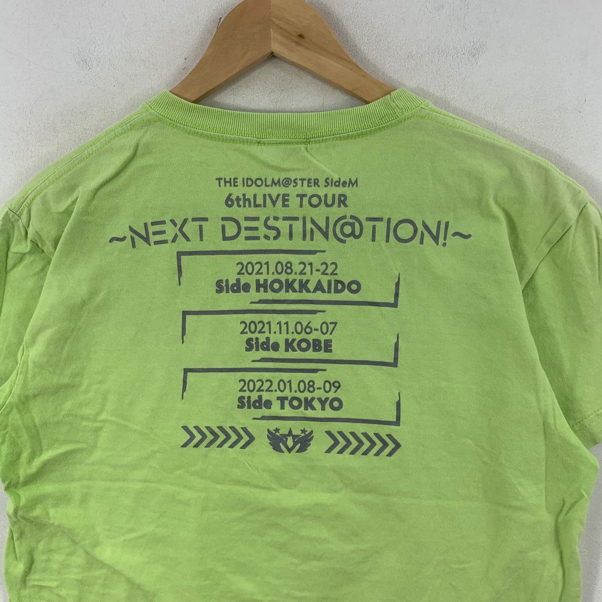 Other THE IDOLMASTER GAME Side M Live Tour Video Tee Shirt Top Size US M / EU 48-50 / 2 - 7 Thumbnail