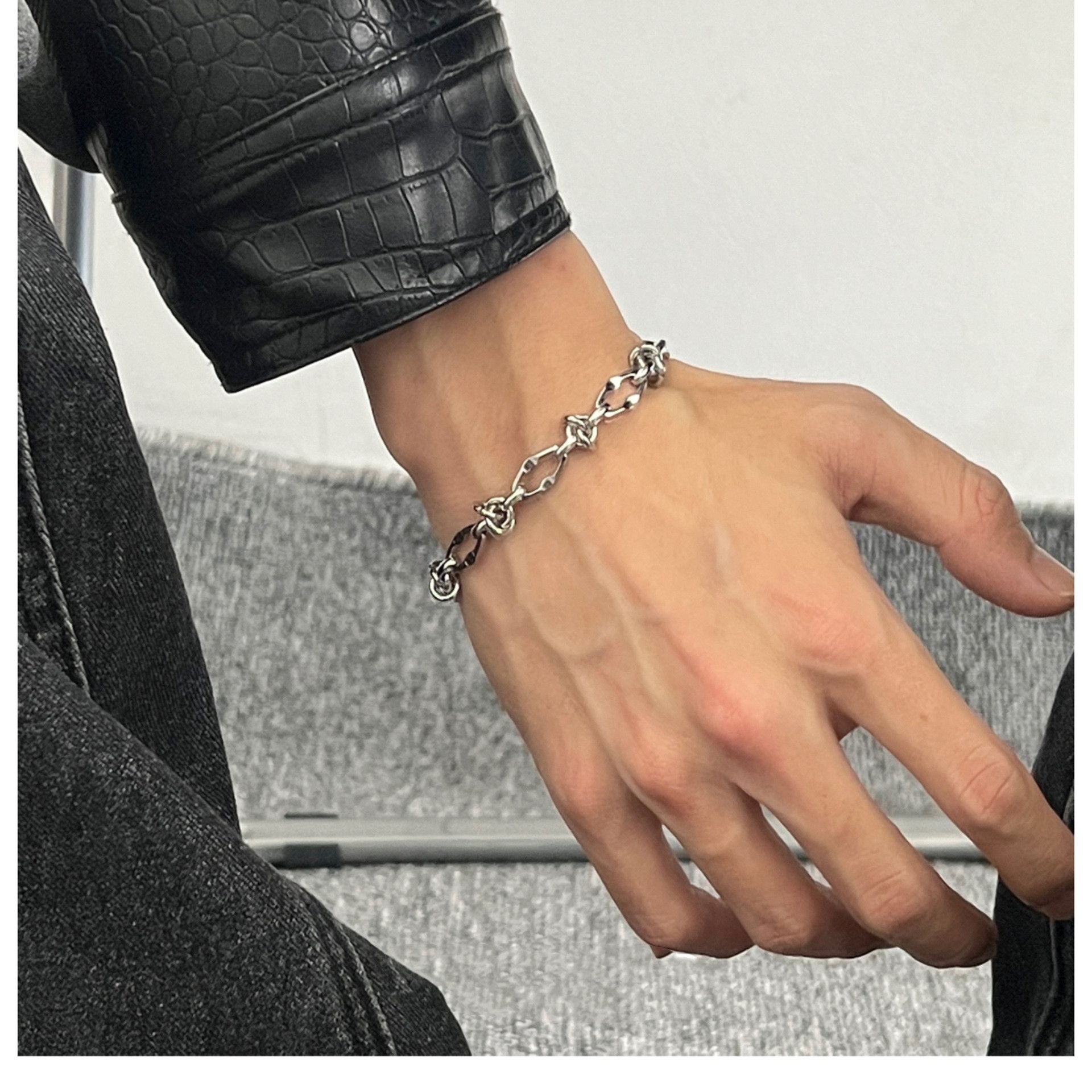Jewelry Vibe Bracelet Y2K Punk Chain Gotch Bracelets Chains Size ONE SIZE - 2 Thumbnail