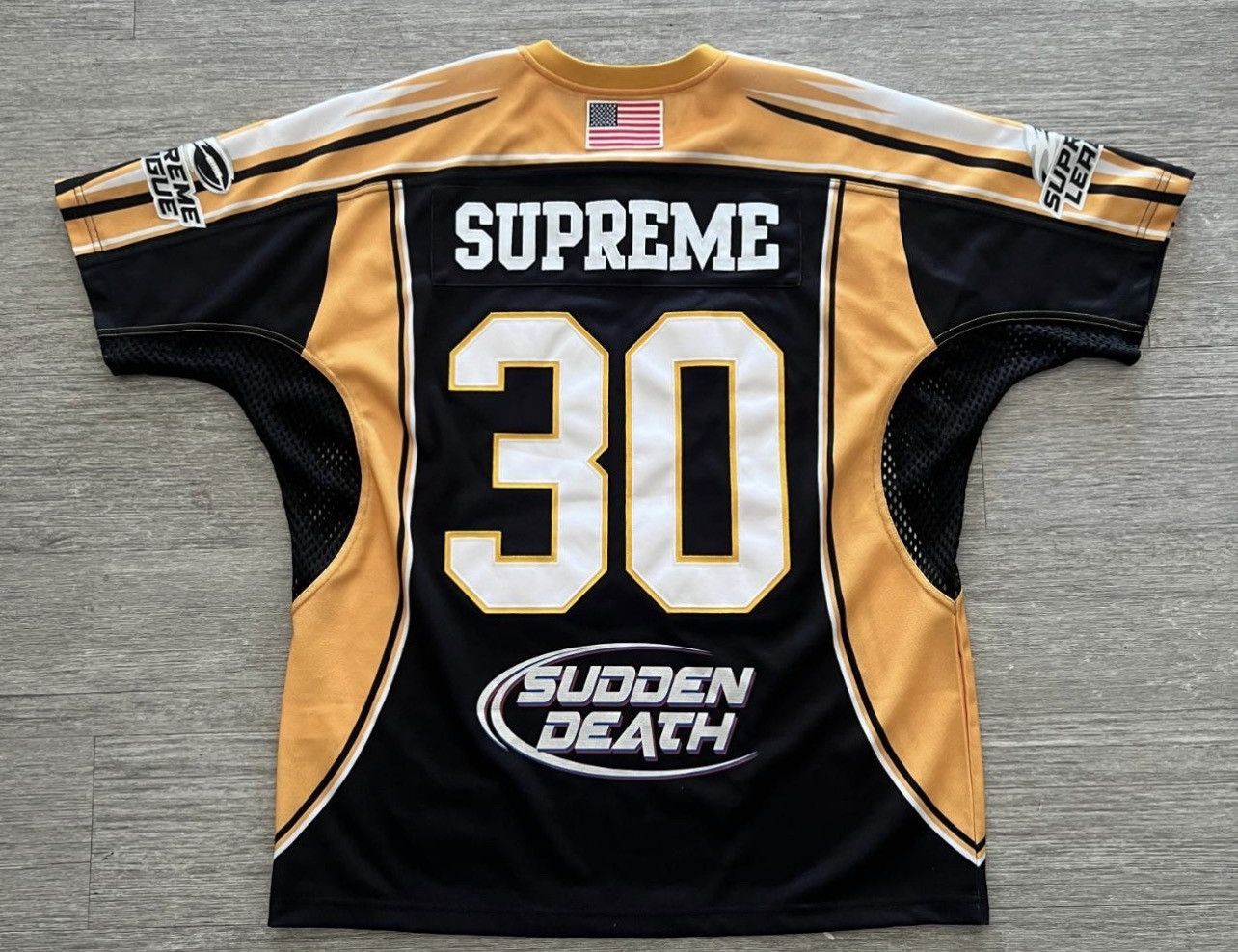 Supreme Sudden Death Football Jersey (SS24) - $148
