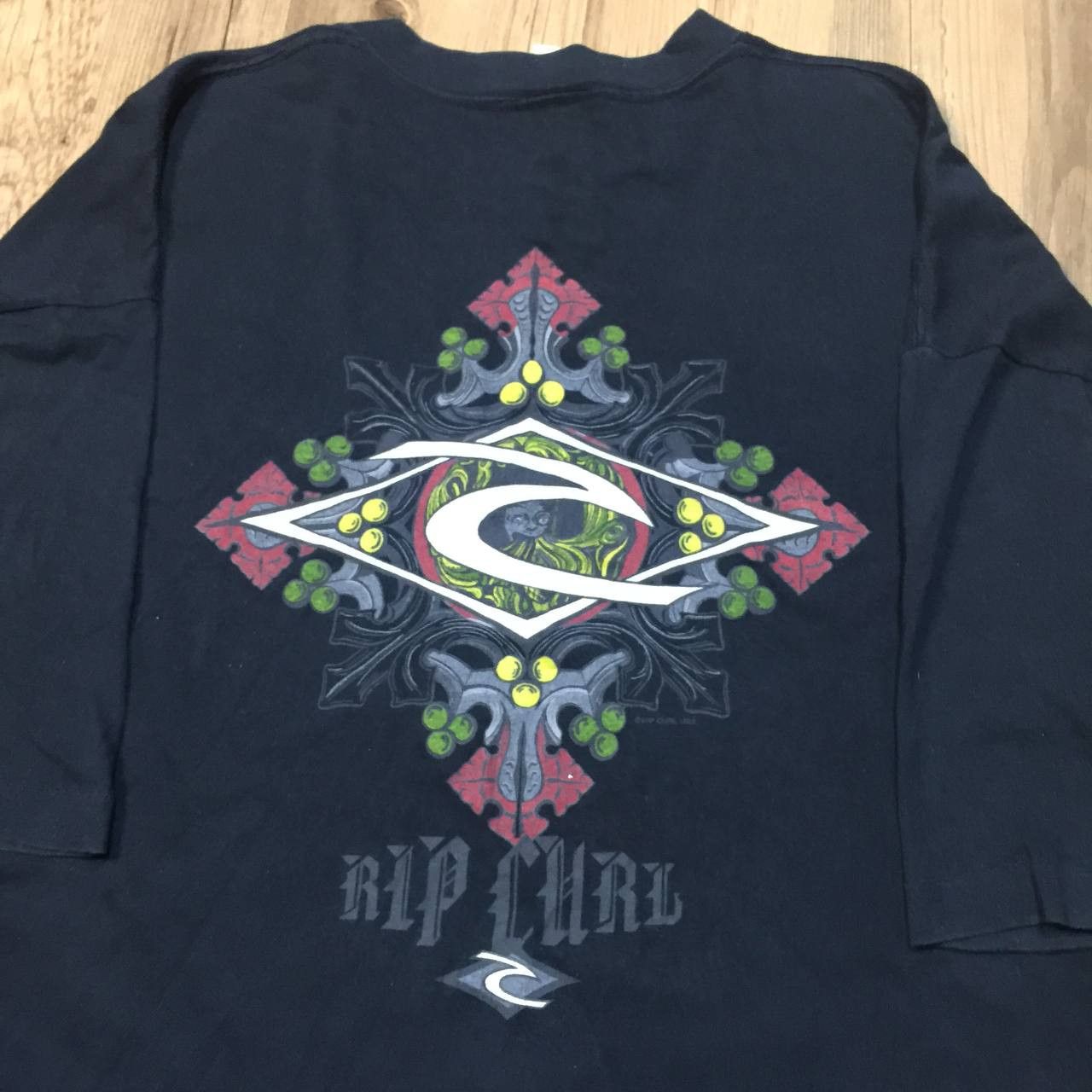 Rip Curl Vintage 00s 90s Ripcurl Local Motion Hawaiian Surf Tee Size US XL / EU 56 / 4 - 3 Thumbnail