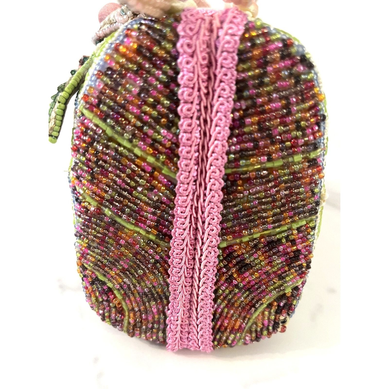 Mary Frances Mary Frances Beaded Floral Handbag With Intricate Embroidery Size ONE SIZE - 2 Thumbnail