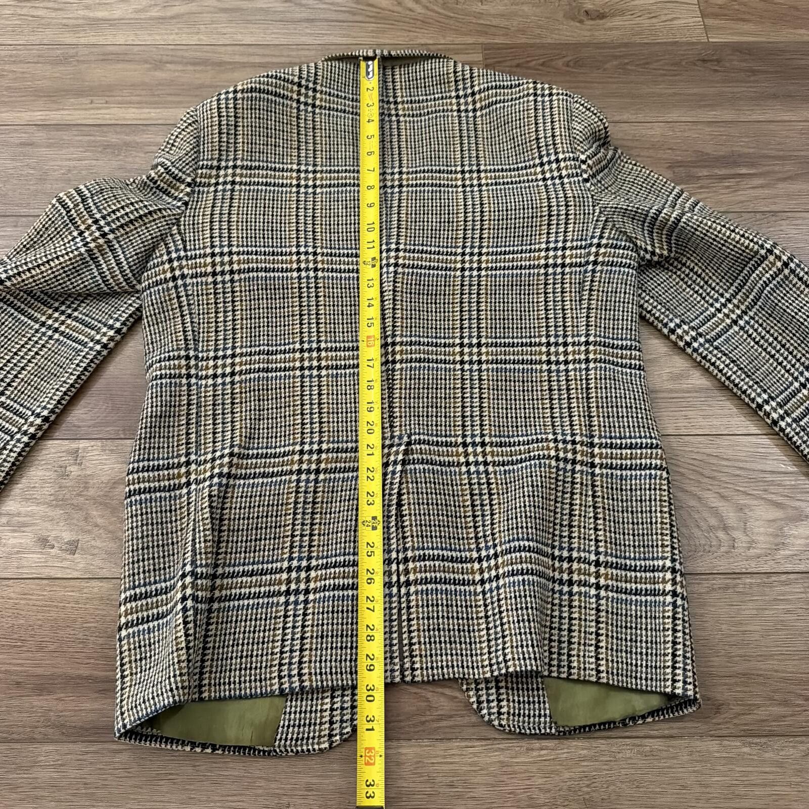 JCPenney Vintage 60s JC Penney Towncraft Wool Tweed Blazer Coat Size 38R - 8 Thumbnail