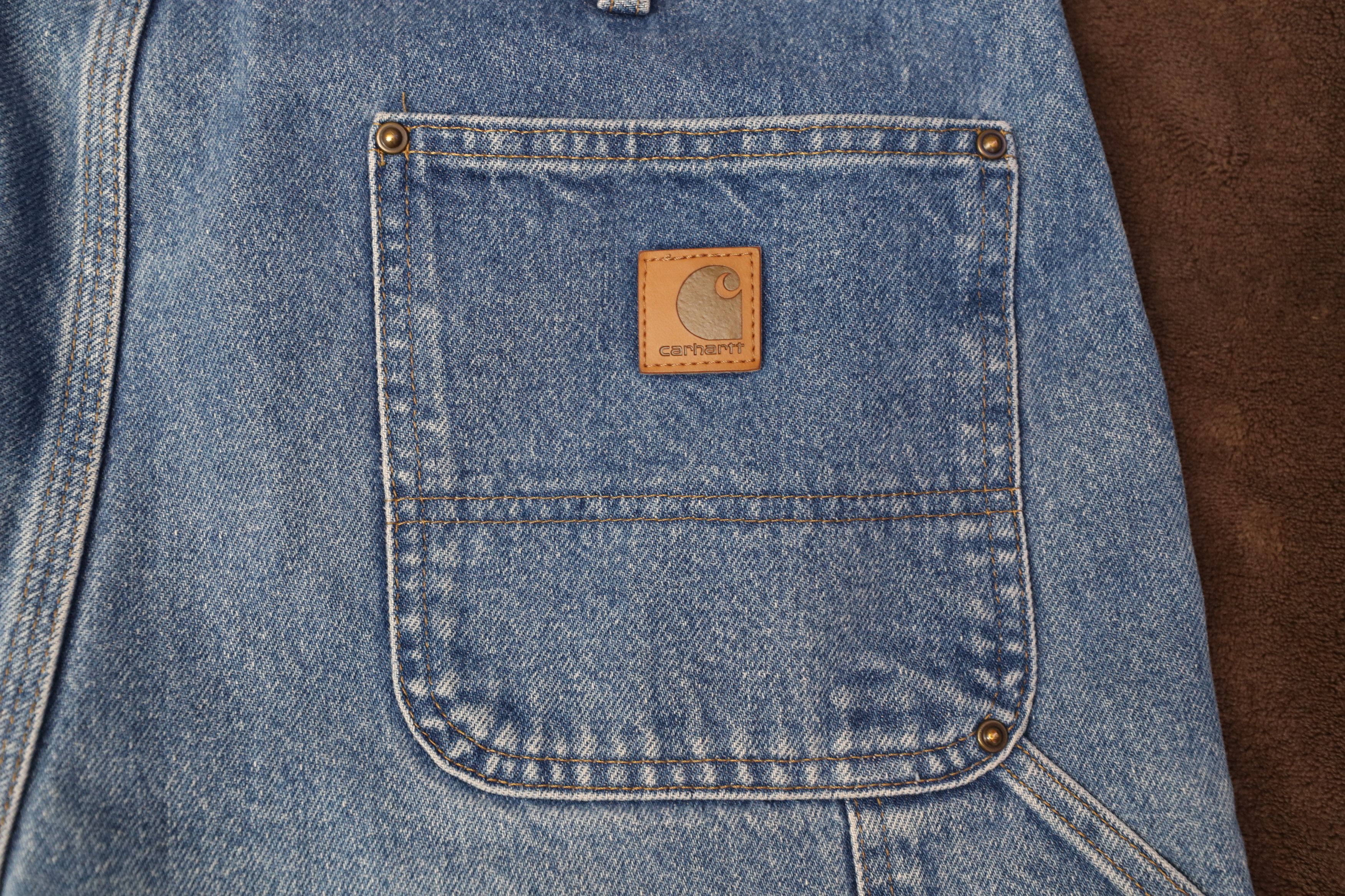 Carhartt Carhartt Men's Double Front Logger Dungaree (36x30) Size US 36 / EU 52 - 14 Thumbnail