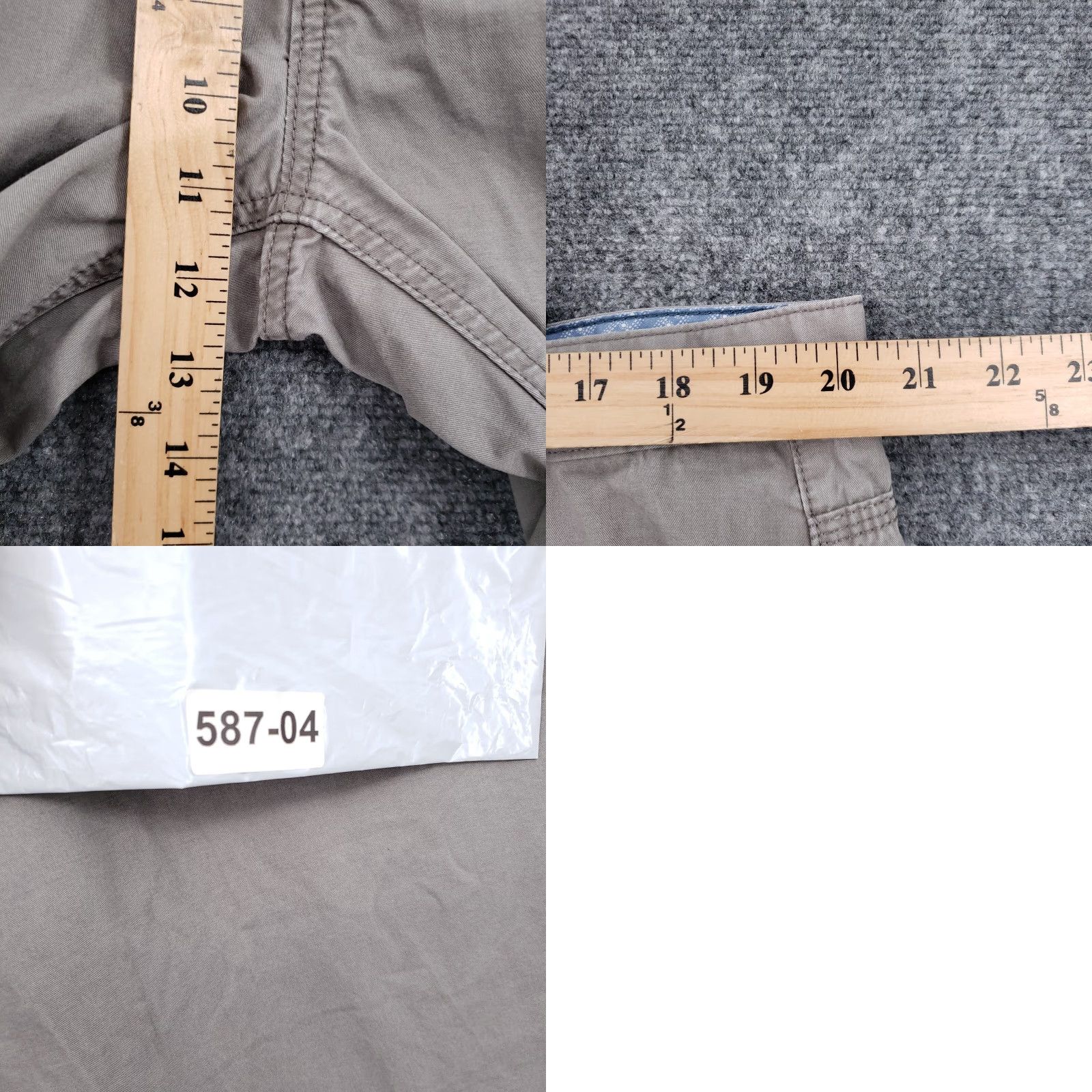 Weatherproof Weatherproof Mens Pants 40x30 Gray Chino Flat Front Straight Classic Vintage? No Size US 40 / EU 56 - 9 Thumbnail