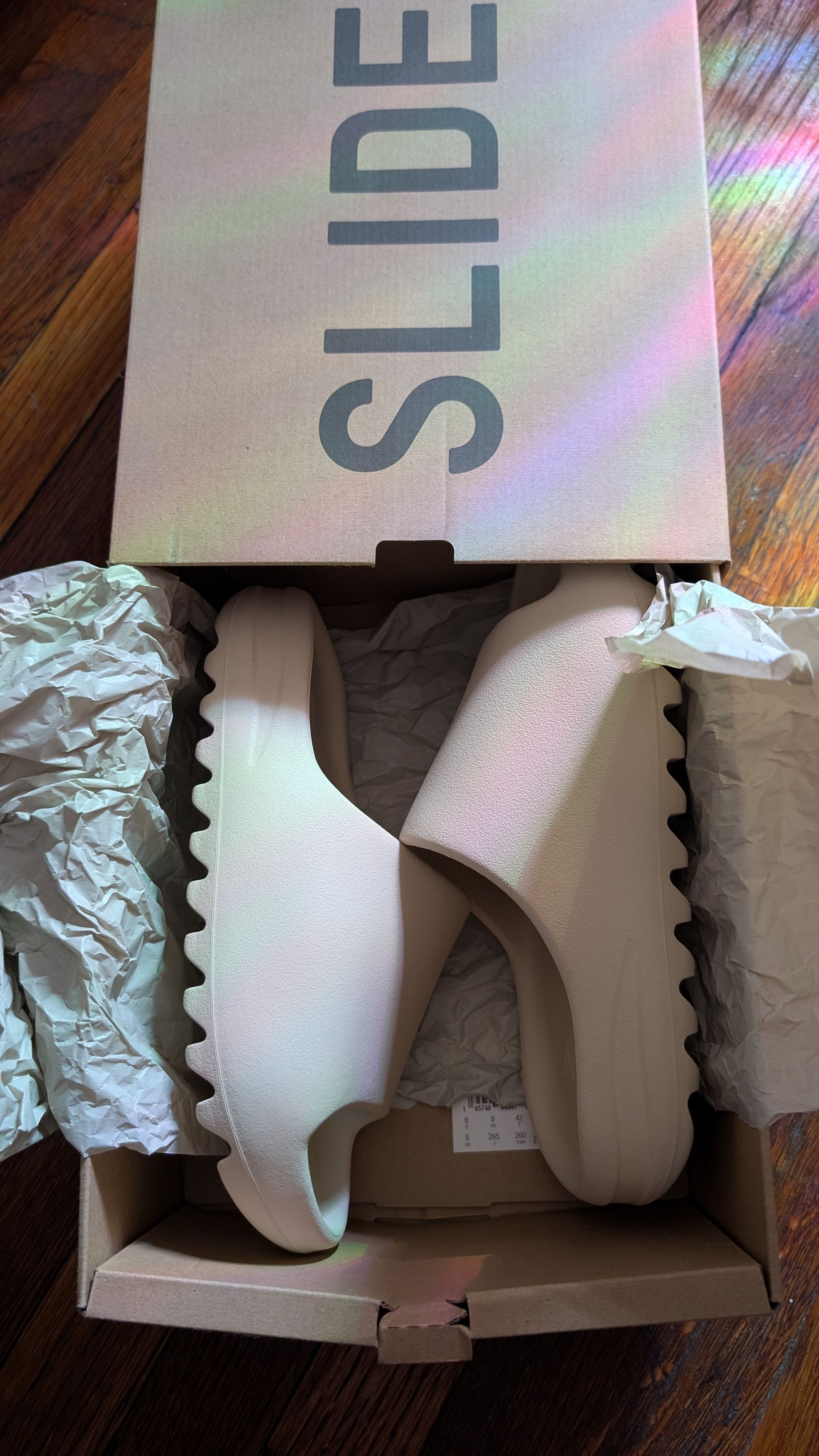 Adidas Adidas Yeezy slides Size US 8 / EU 41 - 1 Thumbnail