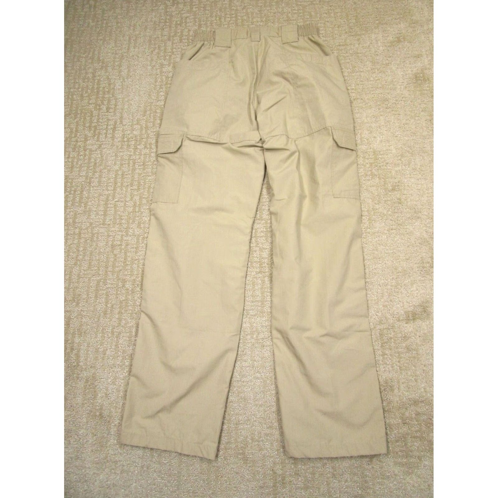 Propper Propper Pants Men Cargo Pants 32x34 Brown Tan Canvas Cotton Polyester Relaxed Straight Front Jeans style Casual Workwear Size US 32 / EU 48 - 3 Thumbnail