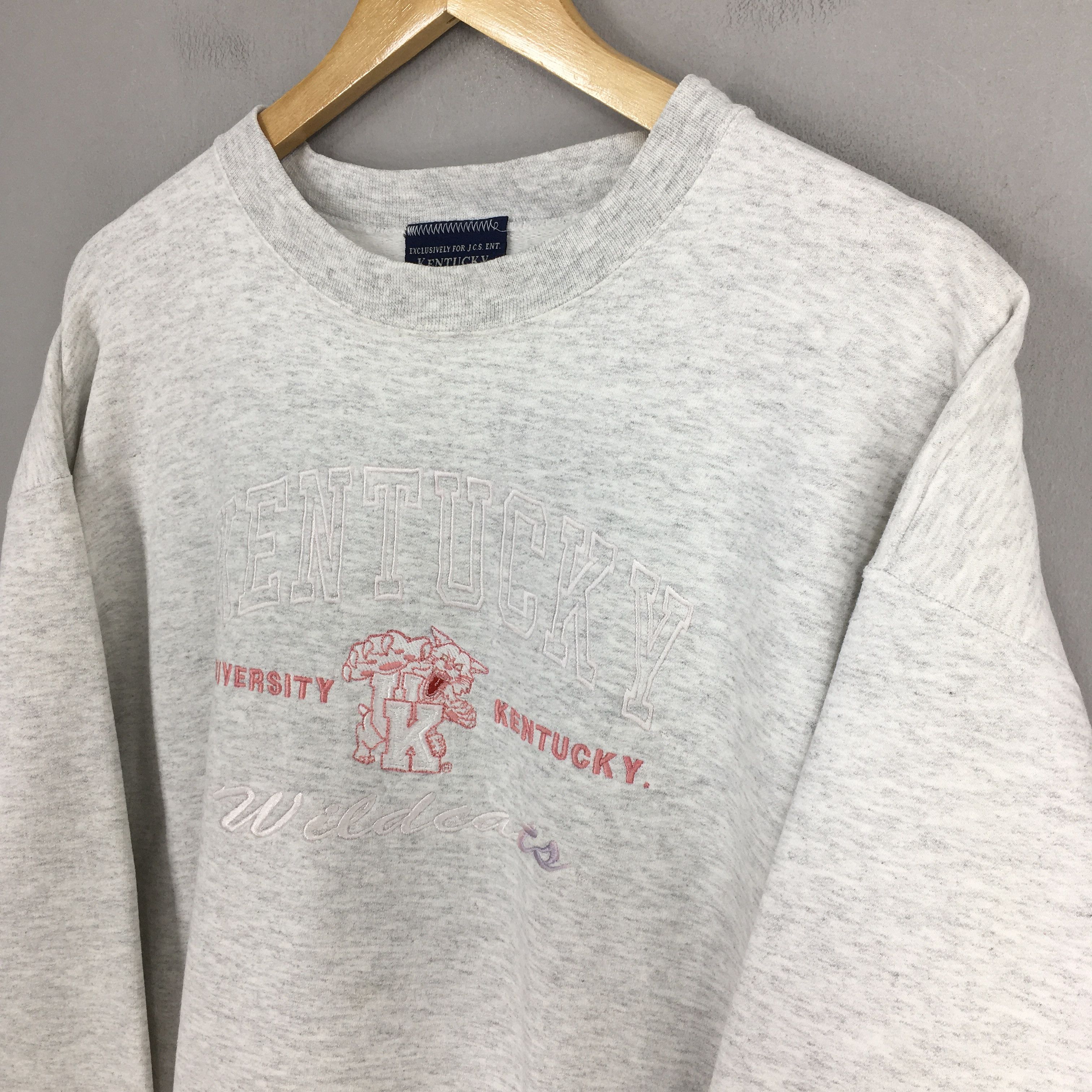 NCAA Vintage Kentucky Wildcats Gray Sweatshirt Medium Size US M / EU 48-50 / 2 - 3 Thumbnail