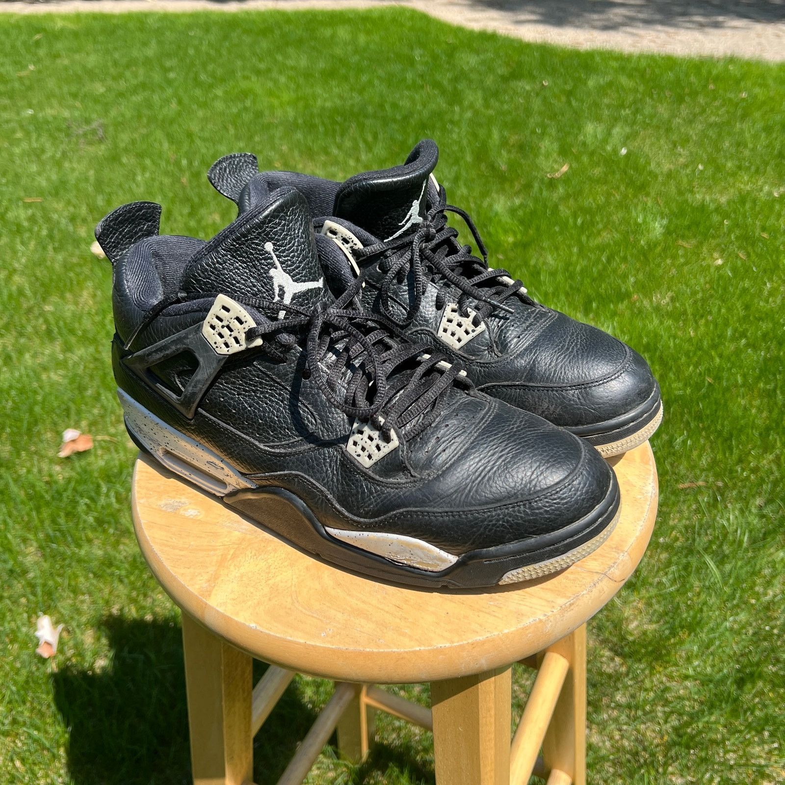 Jordan Brand × Nike Nike Air Jordan 4 Retro LS Oreo 2015 Men's Shoes - Size 12 Size US 12 / EU 45 - 1 Thumbnail