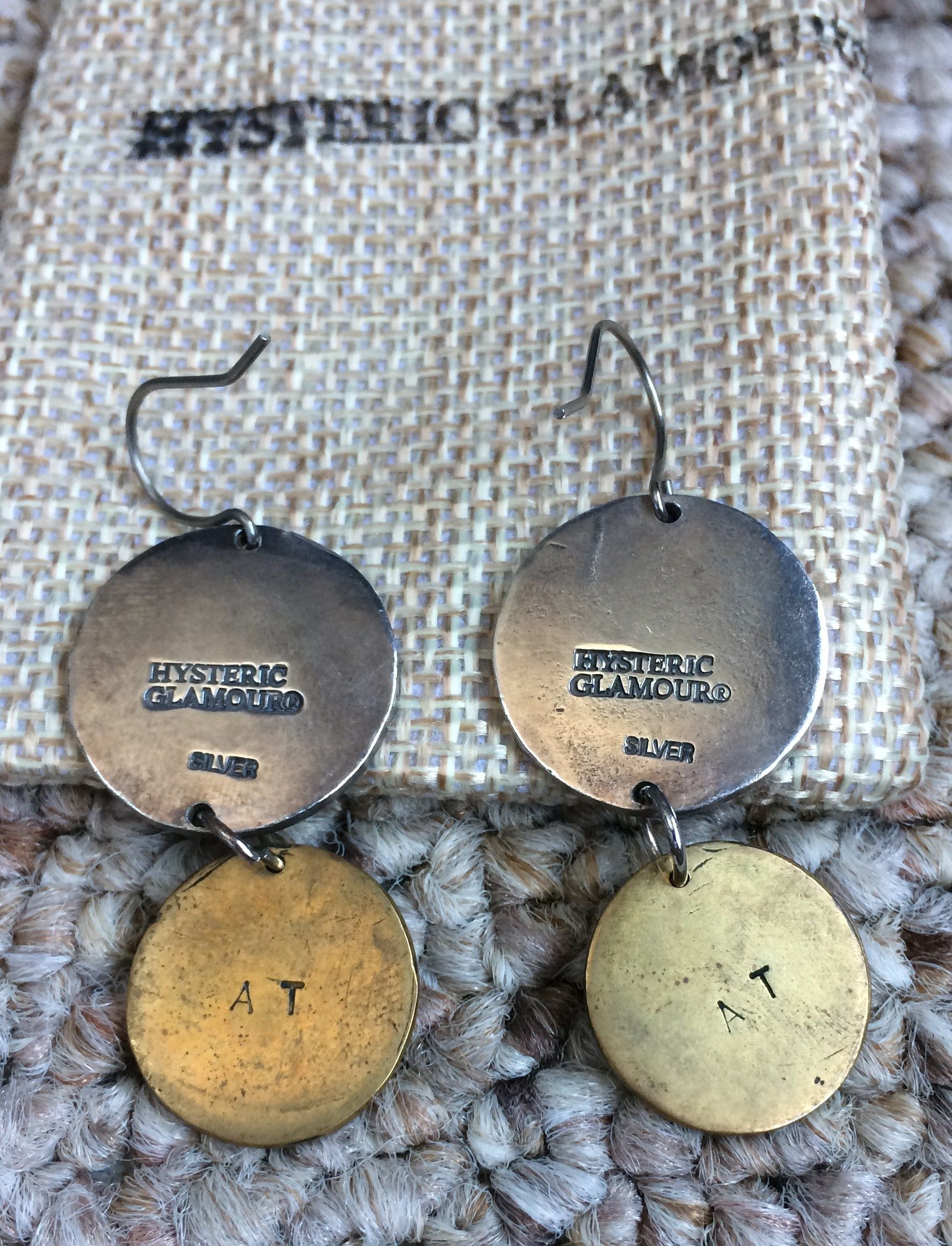 Hysteric Glamour Hysteric Glamour Sterling Silver Rocker Girl Earrings Size ONE SIZE - 3 Thumbnail