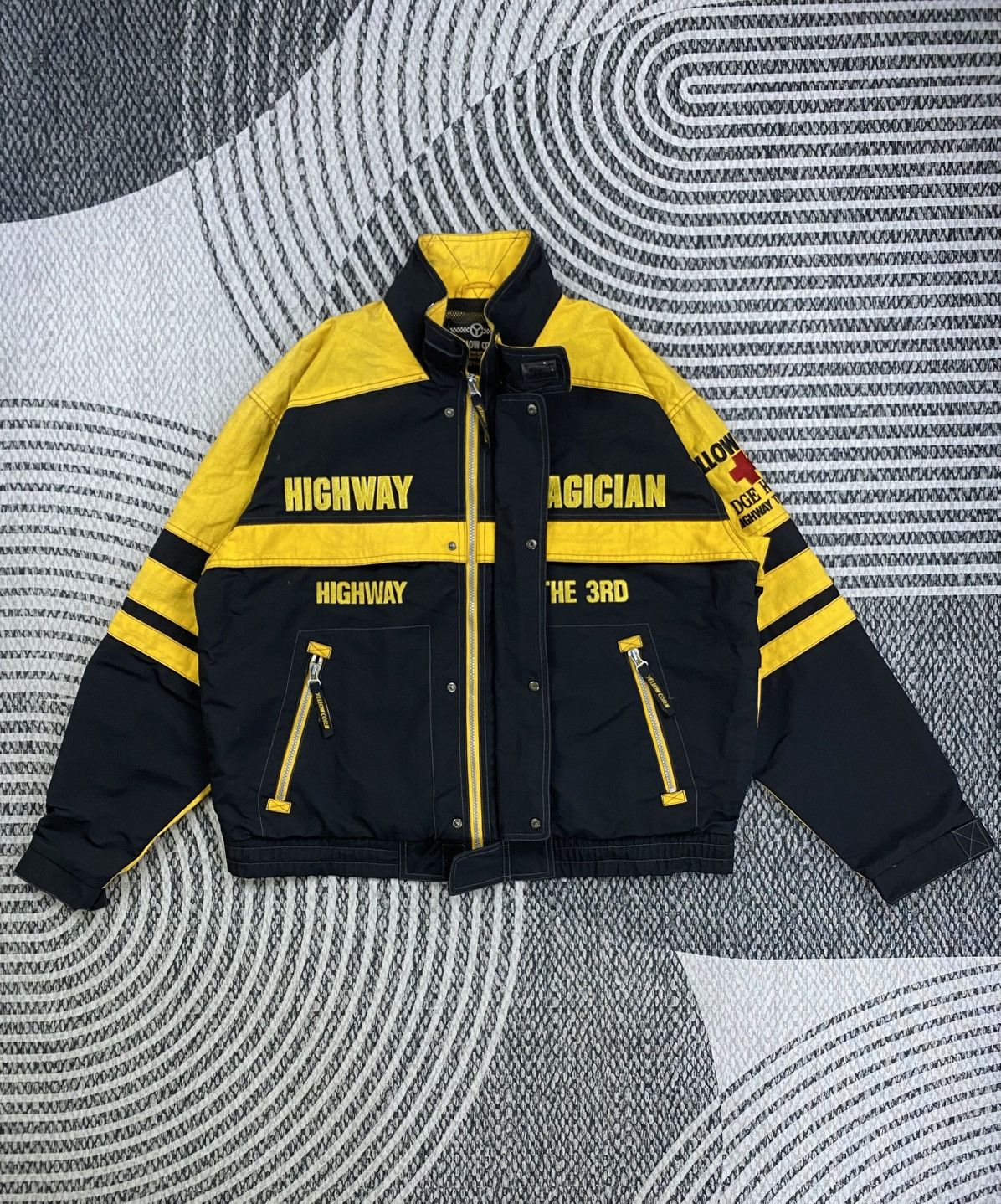 YELLOW CORN Vtg YELLOW CORN Magician Highway Sledge Hammer Biker Jacket Size US XL / EU 56 / 4 - 6 Thumbnail