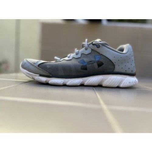 Under Armour Size 9.5 - Under Armour Micro G Assert 6 Gray Men - 1266224- Size US 9.5 / EU 42-43 - 8 Thumbnail