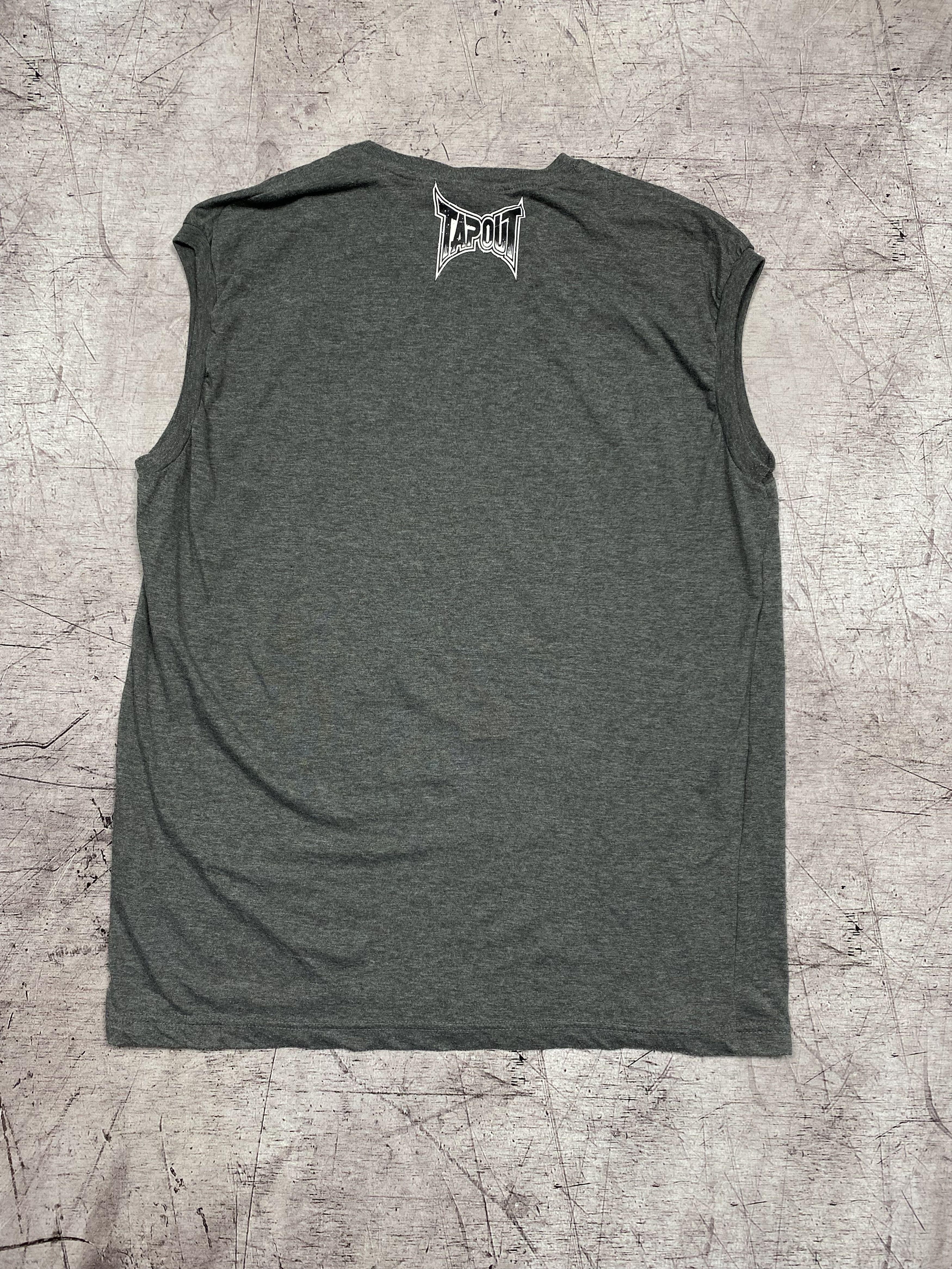 Tapout × UFC × Vintage Tapout Vintage Mens Big Logo Sleeveless T-Shirt Size US L / EU 52-54 / 3 - 7 Thumbnail