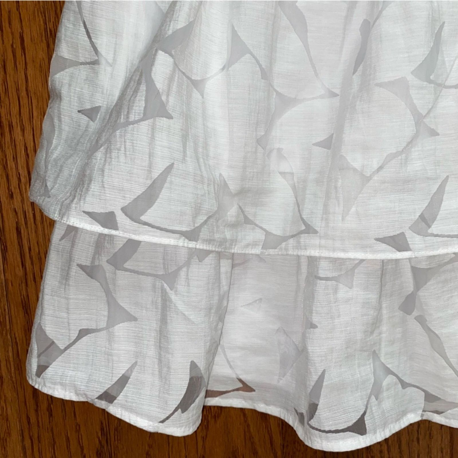 Lilly Pulitzer Lilly Pulitzer $278 Ritamarie White Ruffle Mini Dress 2 Size XS / US 0-2 / IT 36-38 - 10 Thumbnail