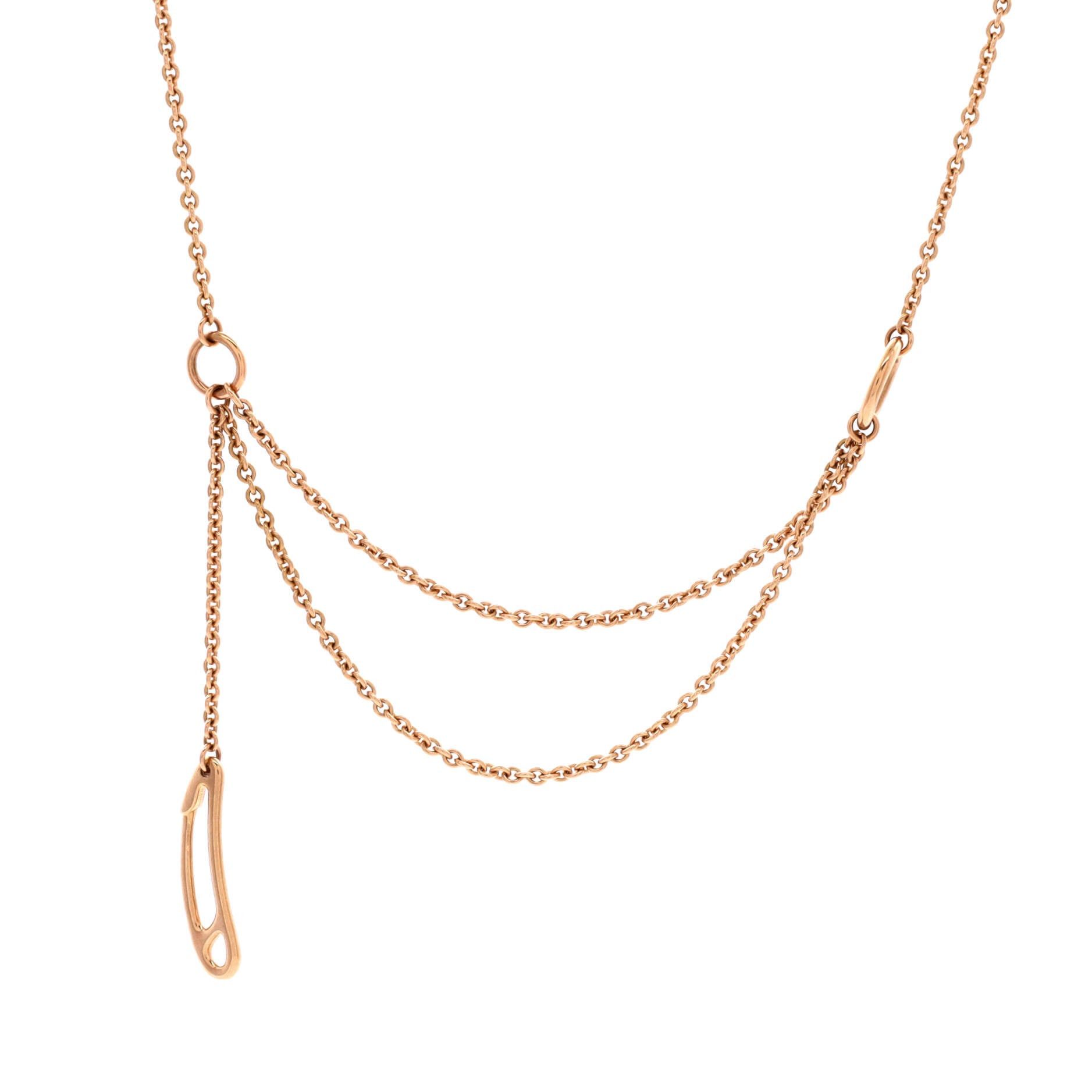 Hermes Chaine d'Ancre Punk Double Strand Necklace Size ONE SIZE - 1 Thumbnail