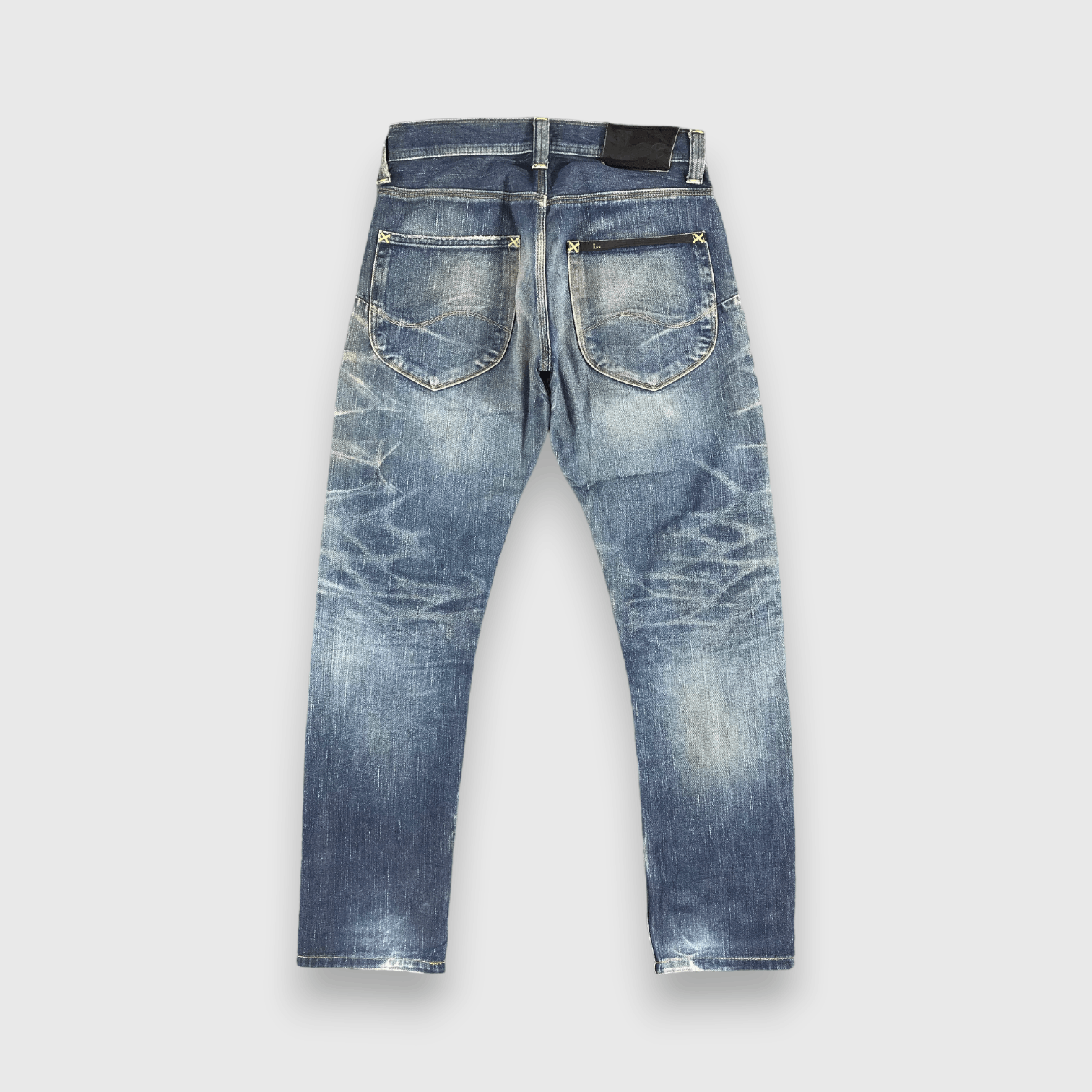 Lee Vintage Blue Wash Lee Jeans-J1907 Size US 32 / EU 48 - 2 Thumbnail
